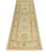 Turkish Oushak Rug 3' x 11'7" #657