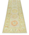 Turkish Oushak Rug 3' x 11'10" #687