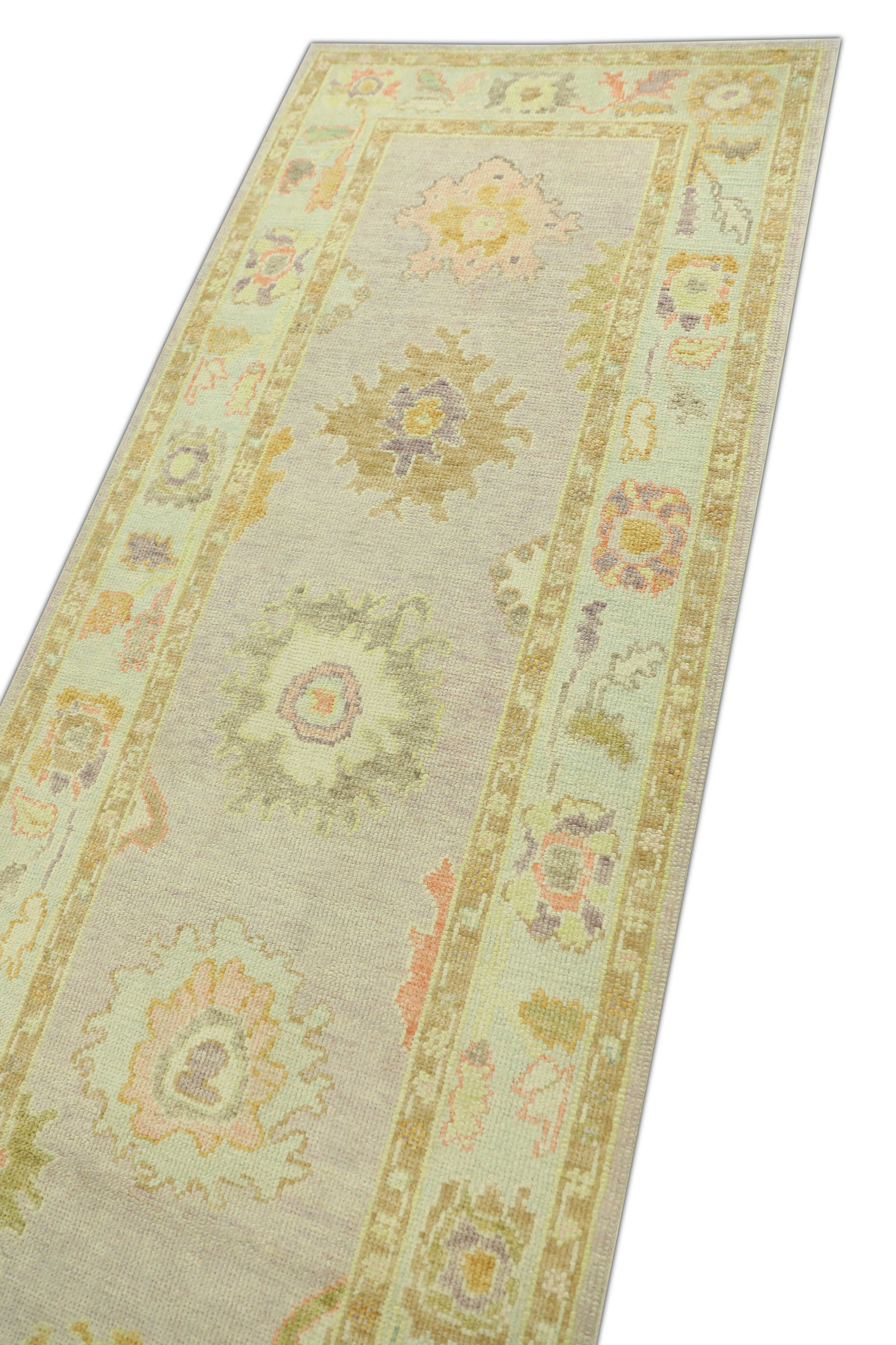 Turkish Oushak Rug 3'1" x 11'5" #685