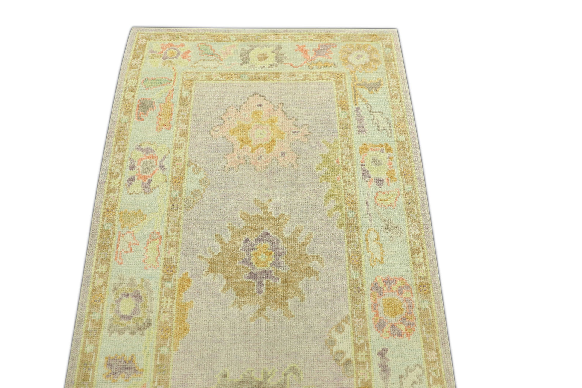 Turkish Oushak Rug 3'1" x 11'5" #685