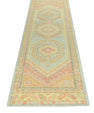 Turkish Oushak Rug 3'2" x 10'8" #1214