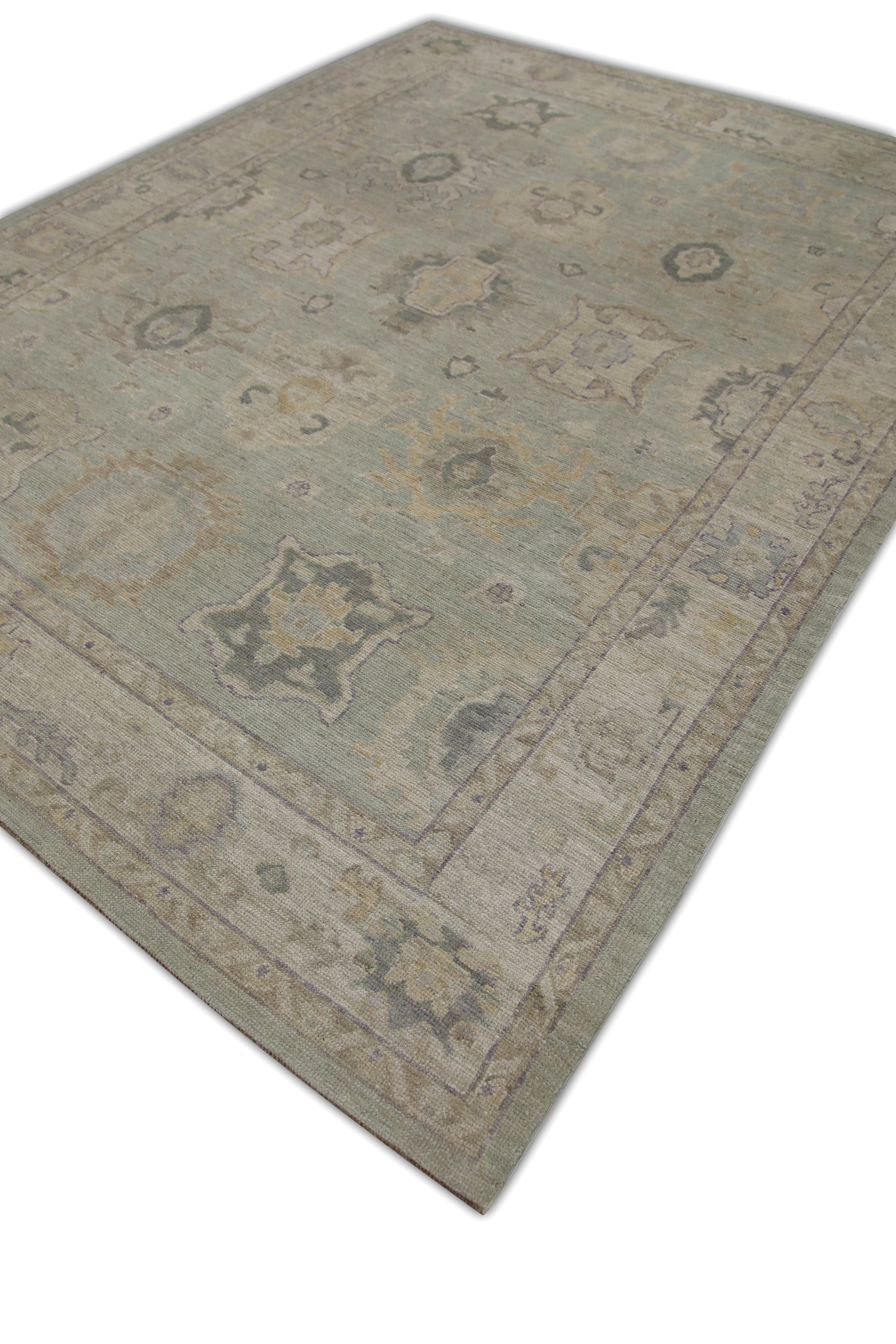 Turkish Oushak Rug 8'2" x 10'7" #7002