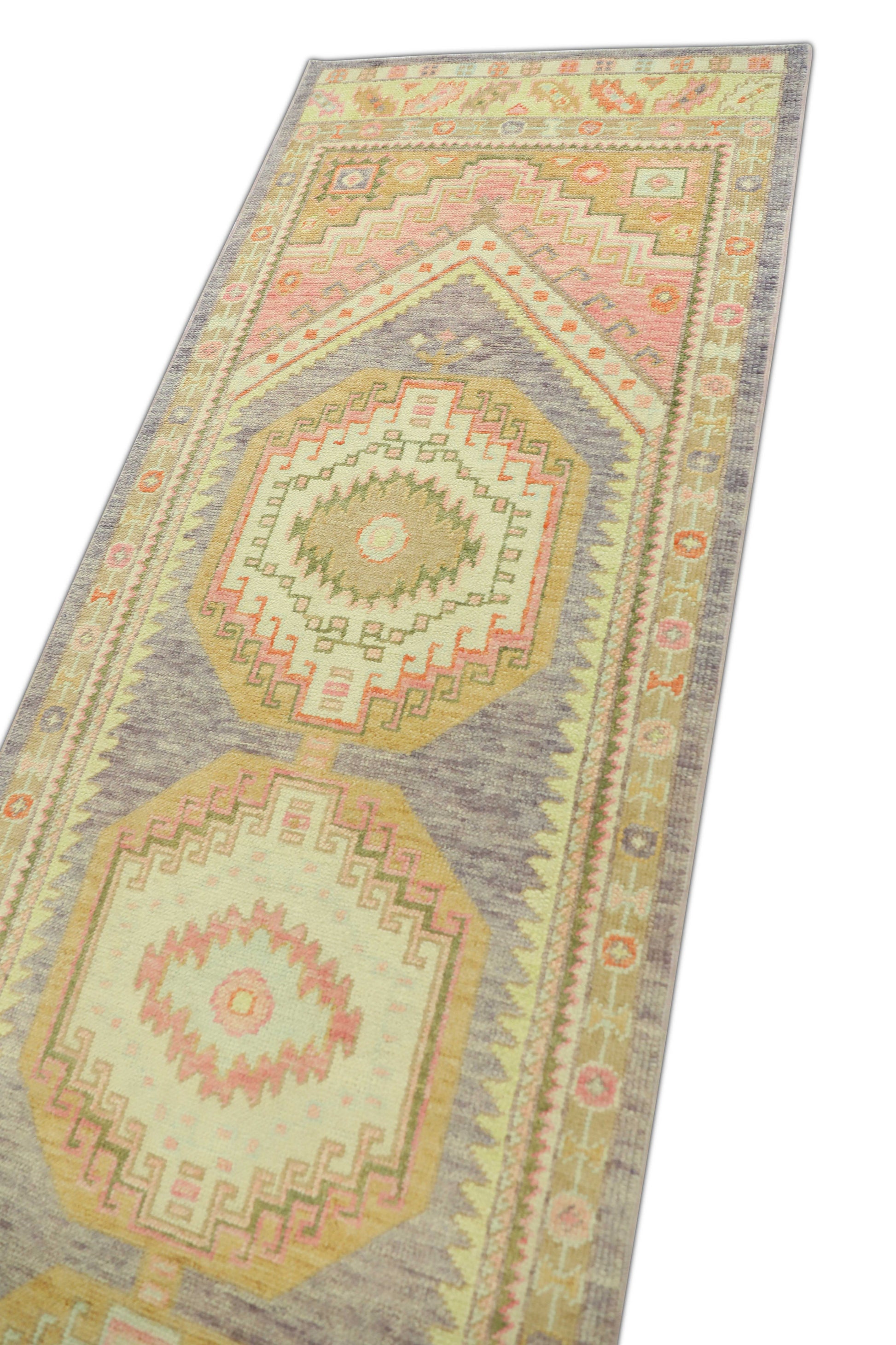 Turkish Oushak Rug 2'11" x 12'5" #1211
