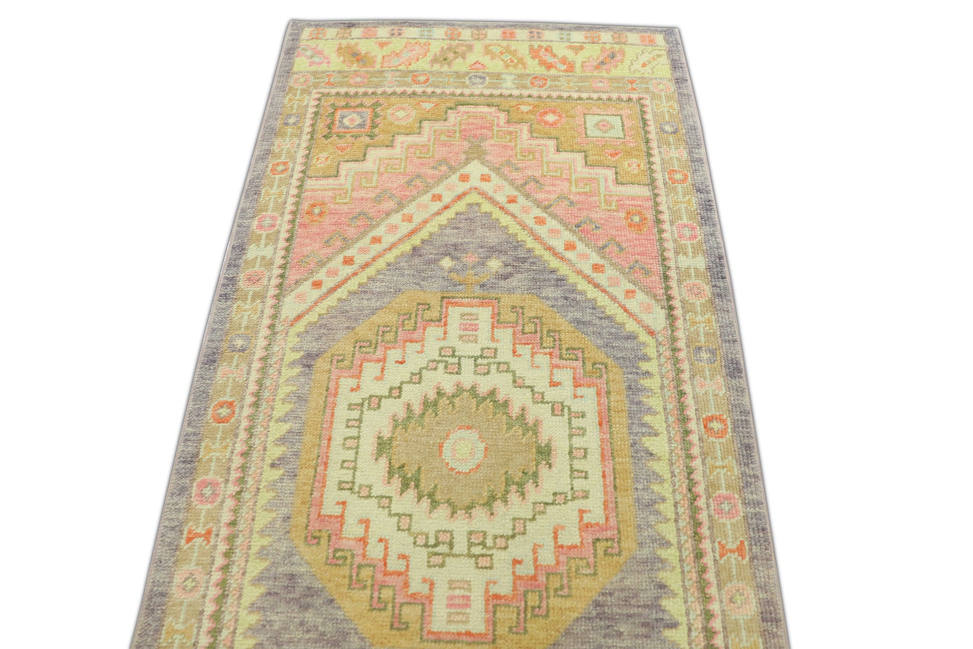 Turkish Oushak Rug 2'11" x 12'5" #1211