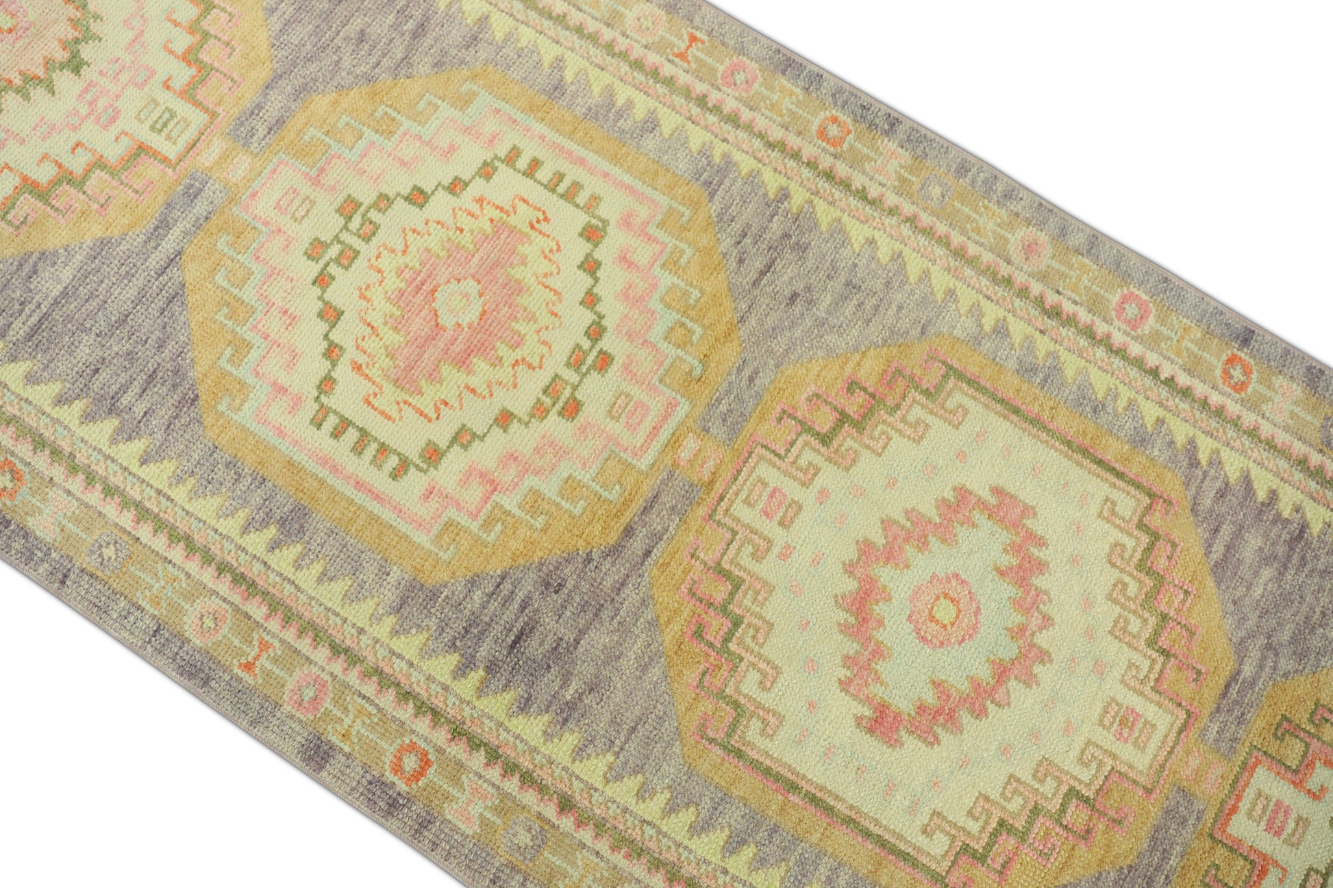 Turkish Oushak Rug 2'11" x 12'5" #1211
