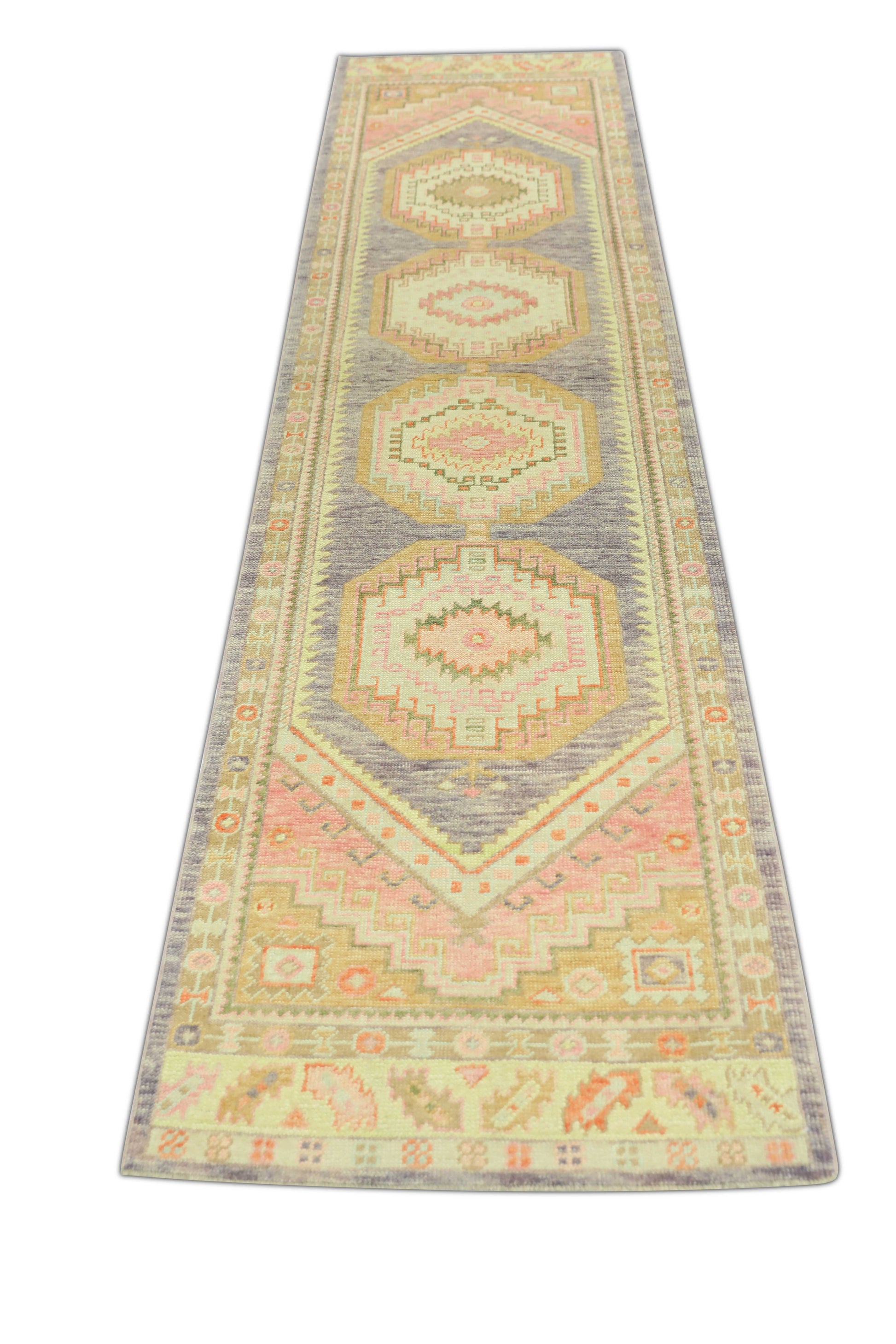 Turkish Oushak Rug 2'11" x 12'5" #1211