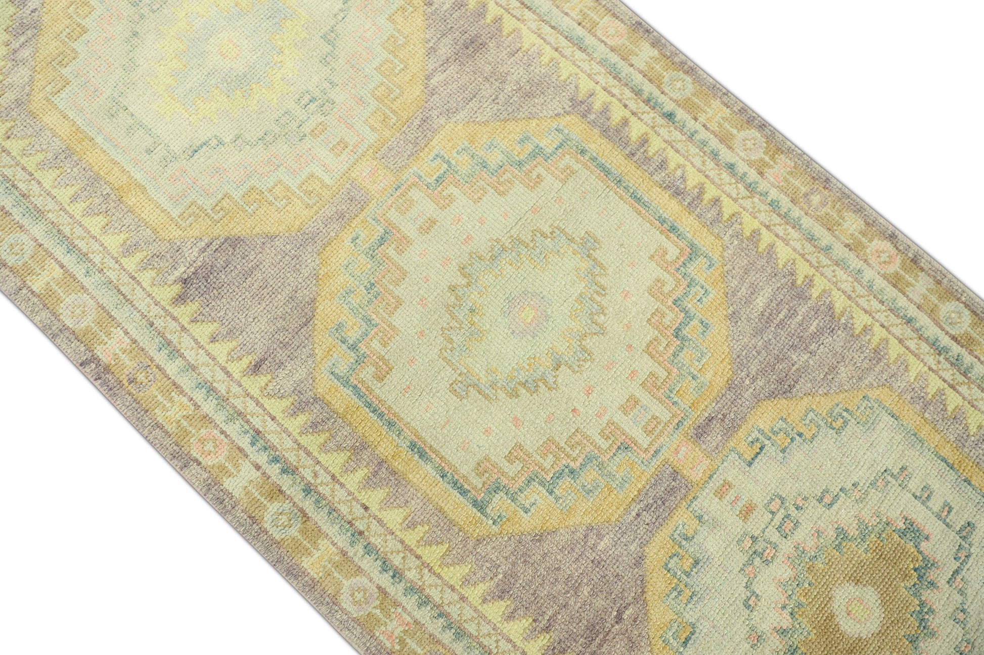 Turkish Oushak Rug 3'1" x 10'4" #1213