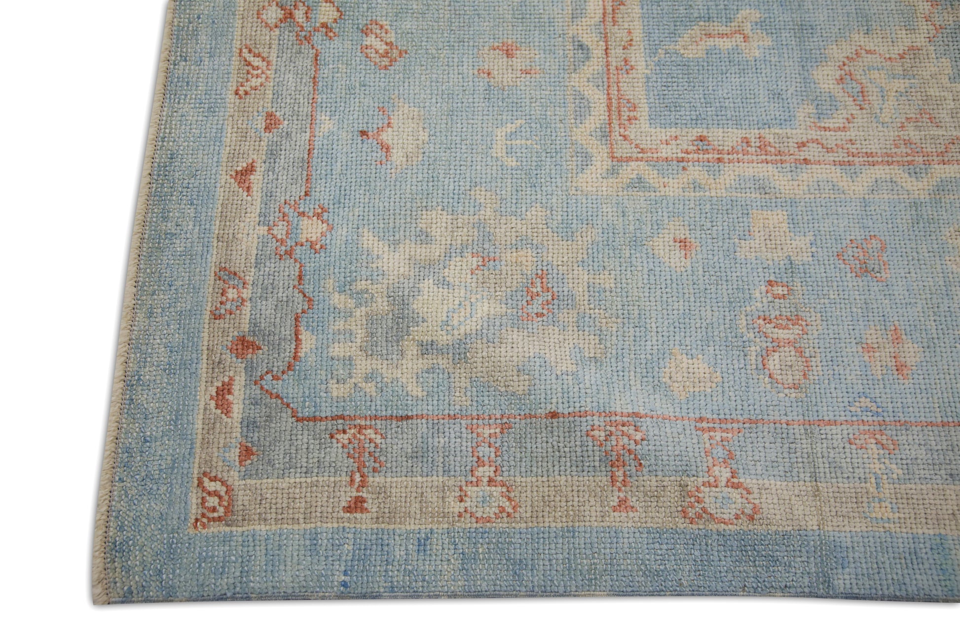Turkish Oushak Rug 8'4" x 10'2" #1056