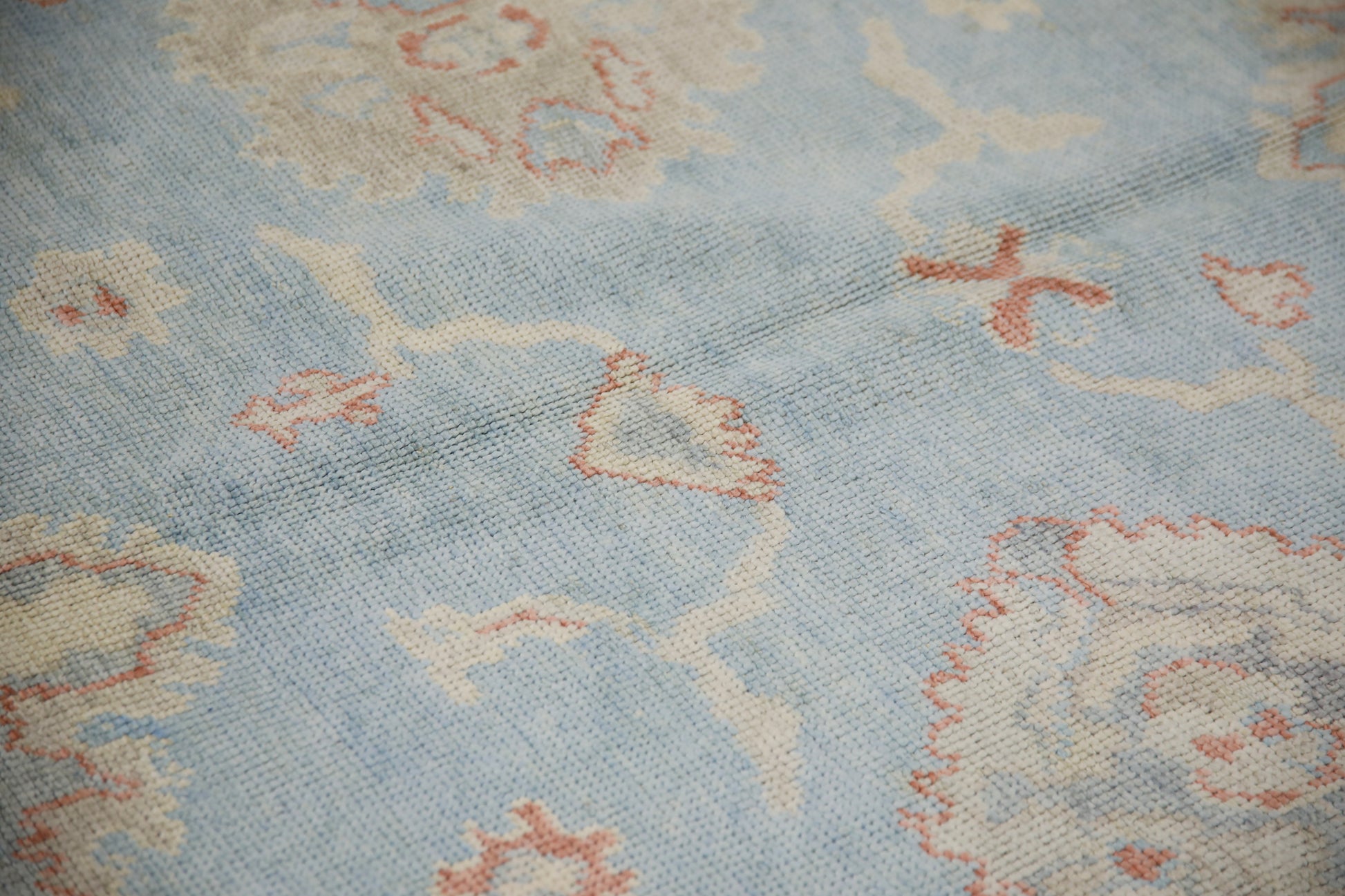 Turkish Oushak Rug 8'4" x 10'2" #1056