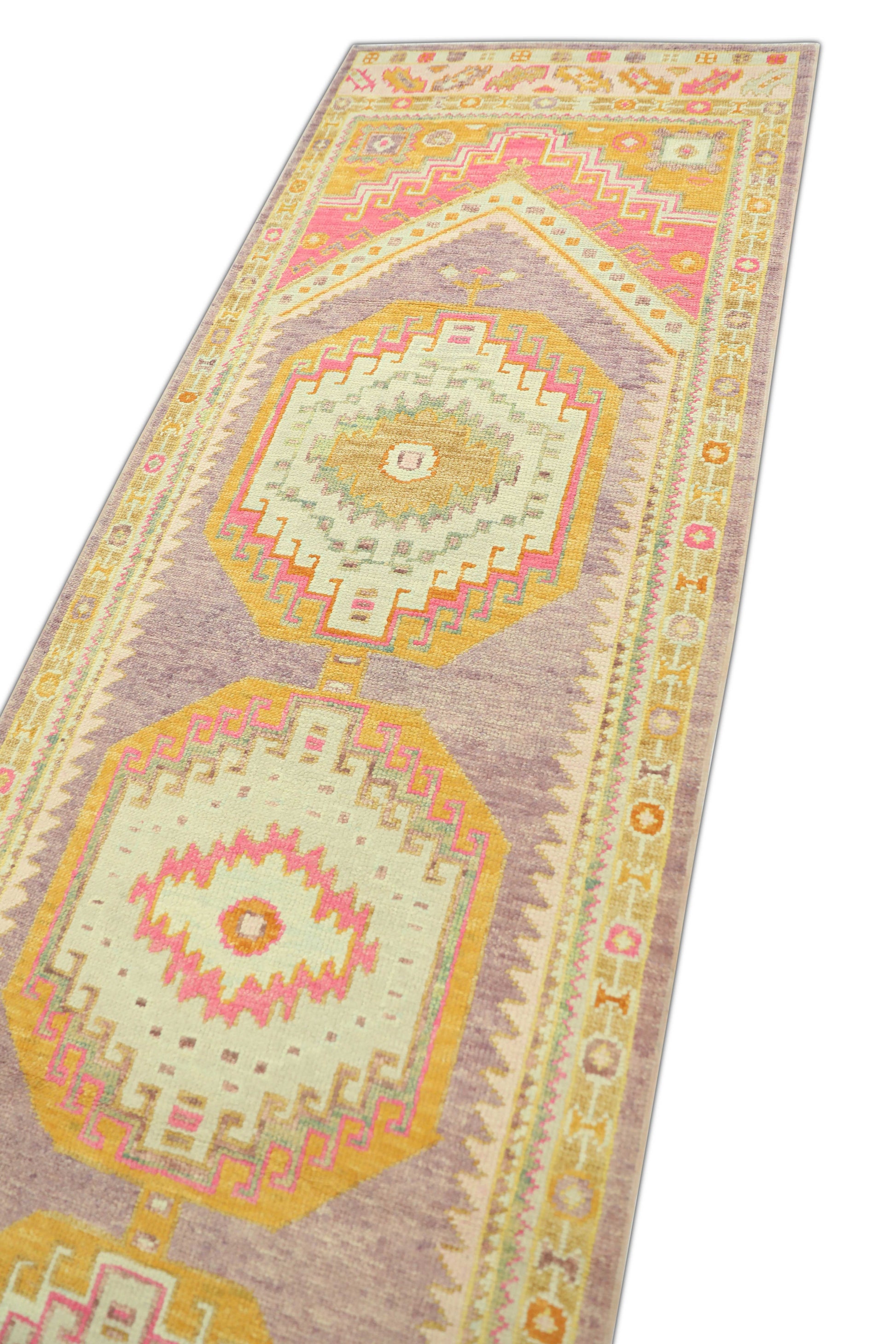 Turkish Oushak Rug 3'1" x 12'7" #633