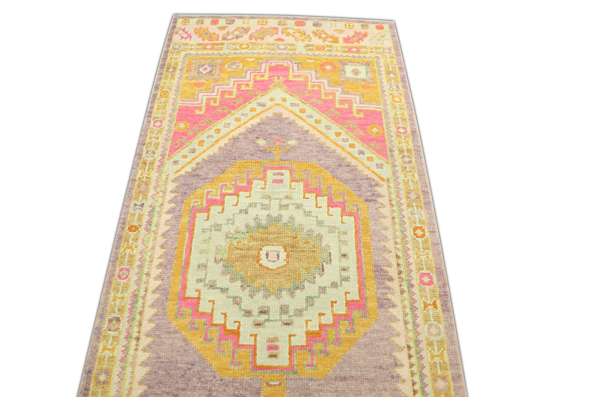 Turkish Oushak Rug 3'1" x 12'7" #633