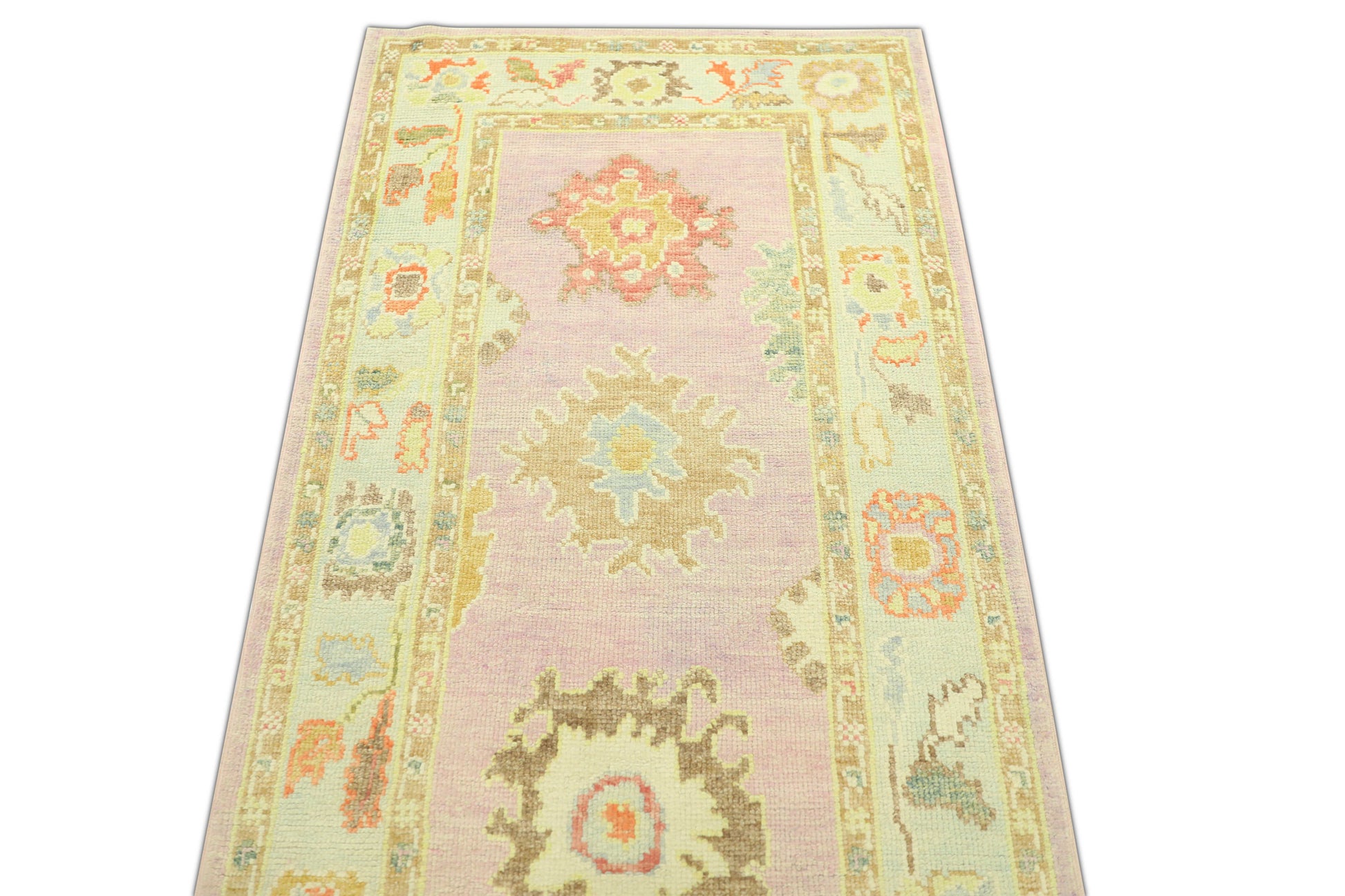 Turkish Oushak Rug 3'1" x 11'8" #1480