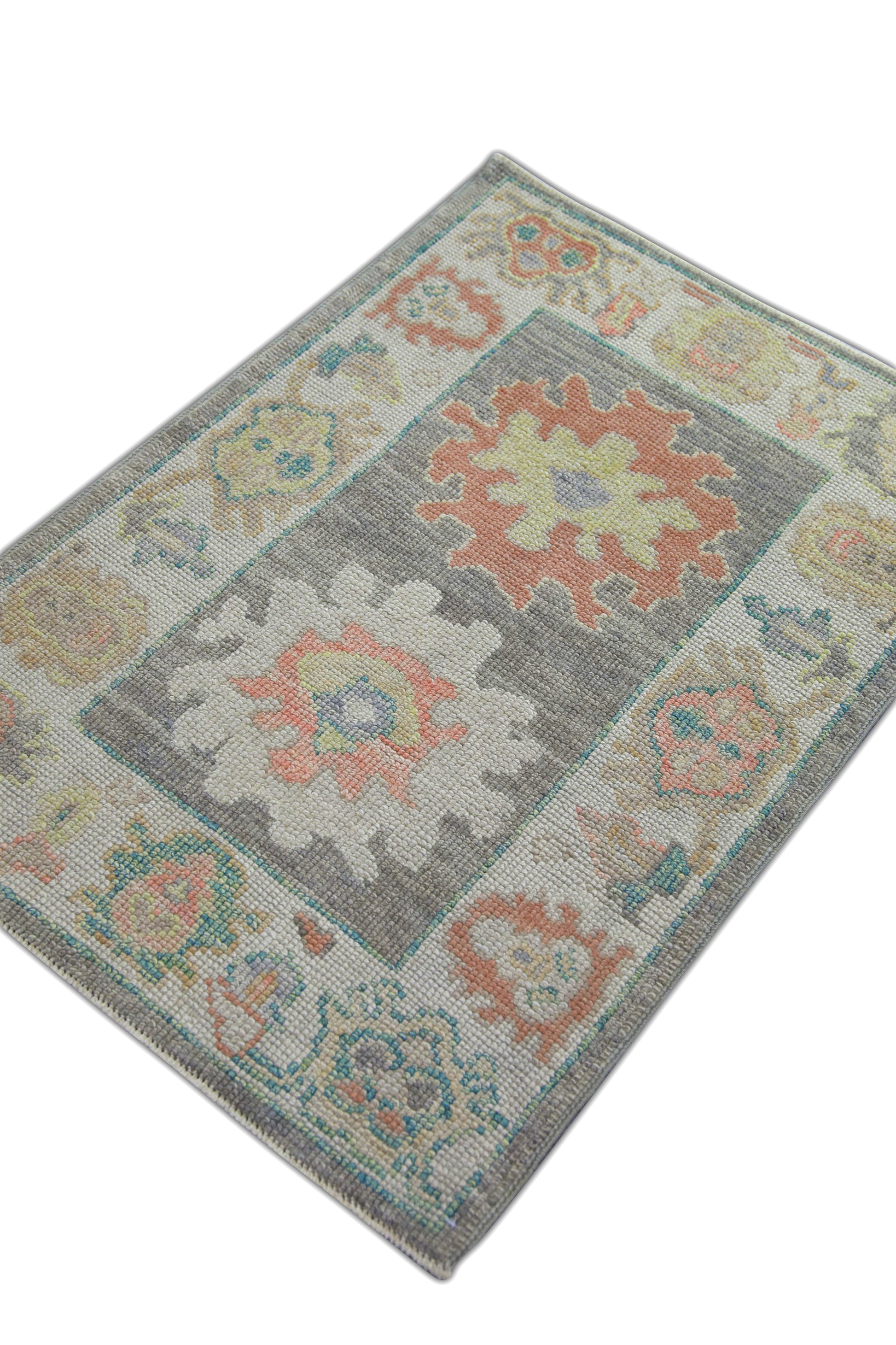 Turkish Oushak Rug 2'5" x 3'4" #6093