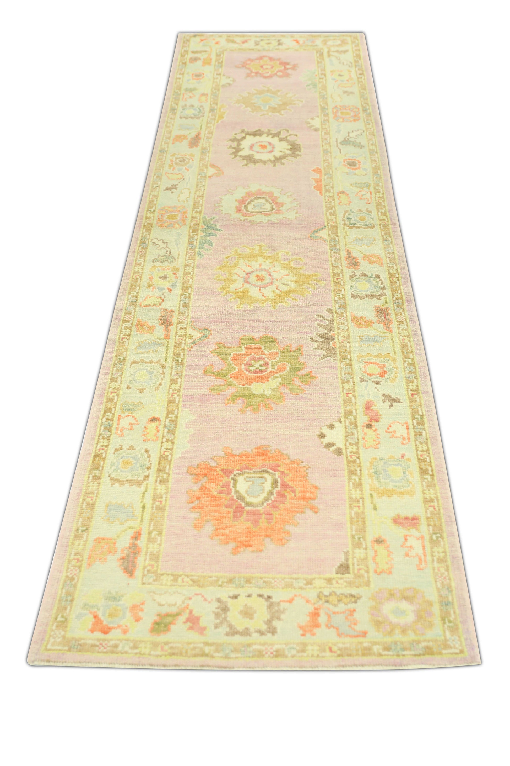 Turkish Oushak Rug 3'1" x 11'8" #1480
