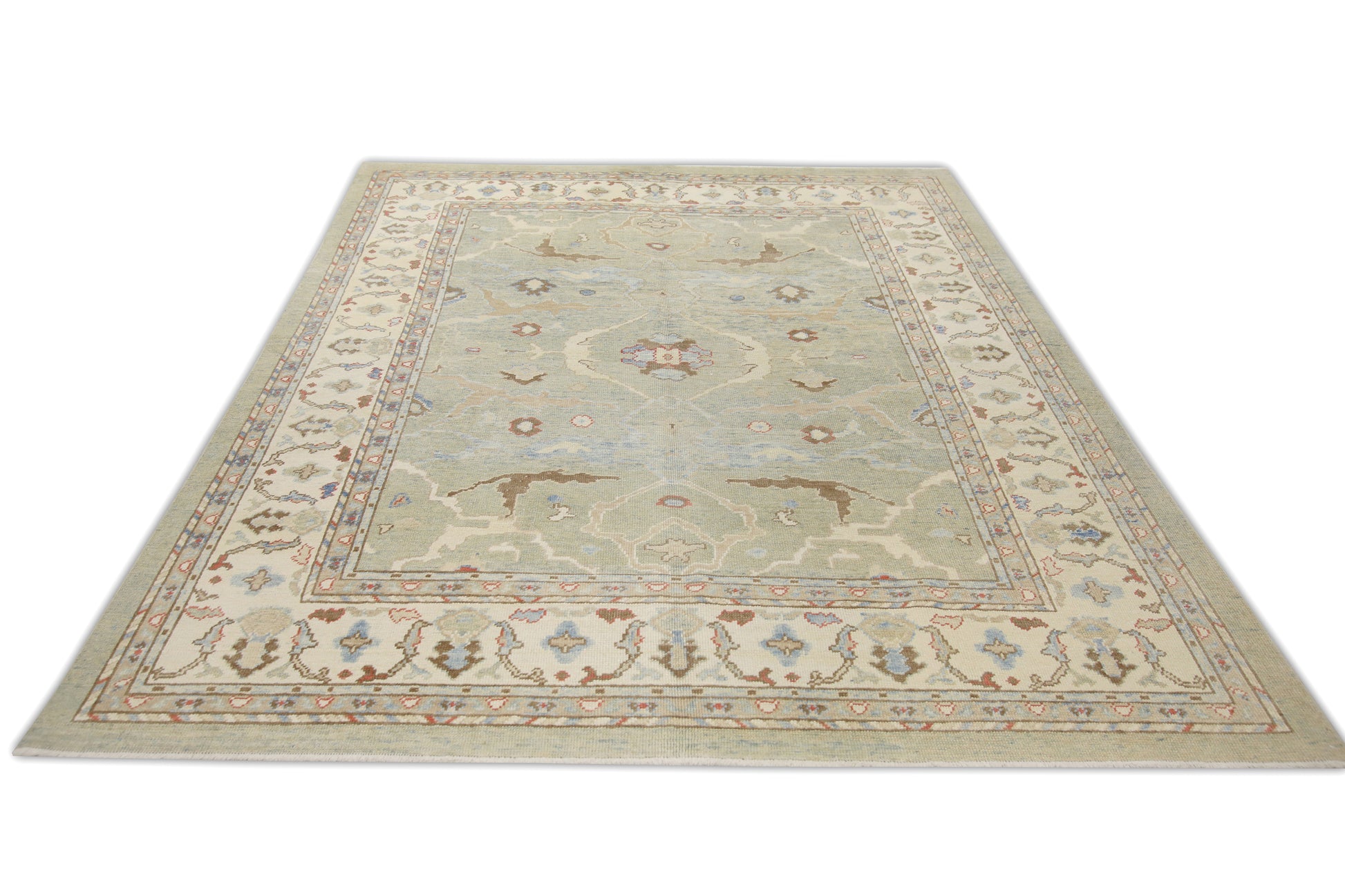 Turkish Oushak Rug 8'3" x 10'7" #2046
