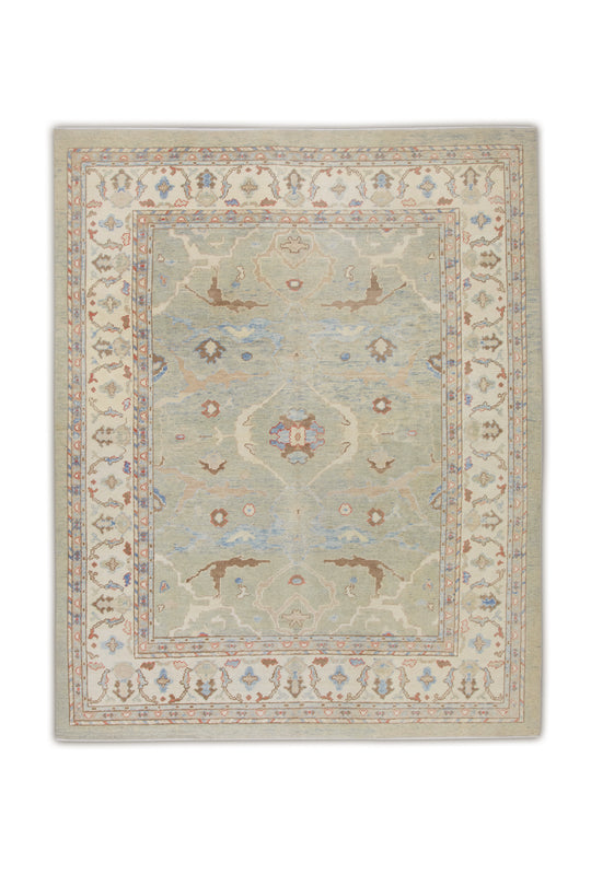 #2046 Turkish Oushak 8'3" x 10'7"