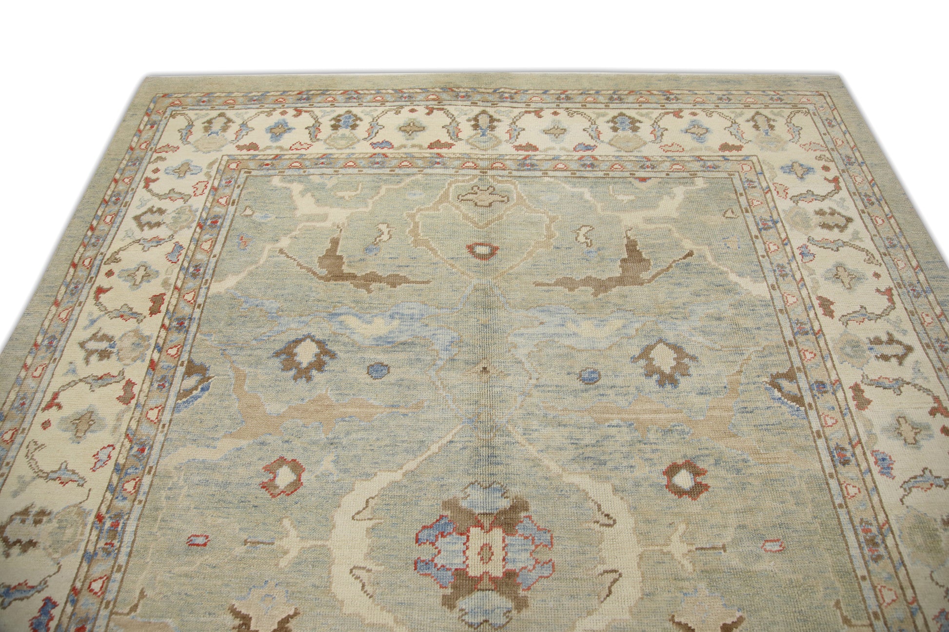 Turkish Oushak Rug 8'3" x 10'7" #2046