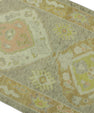 Turkish Oushak Rug 3' x 10'1" #1206