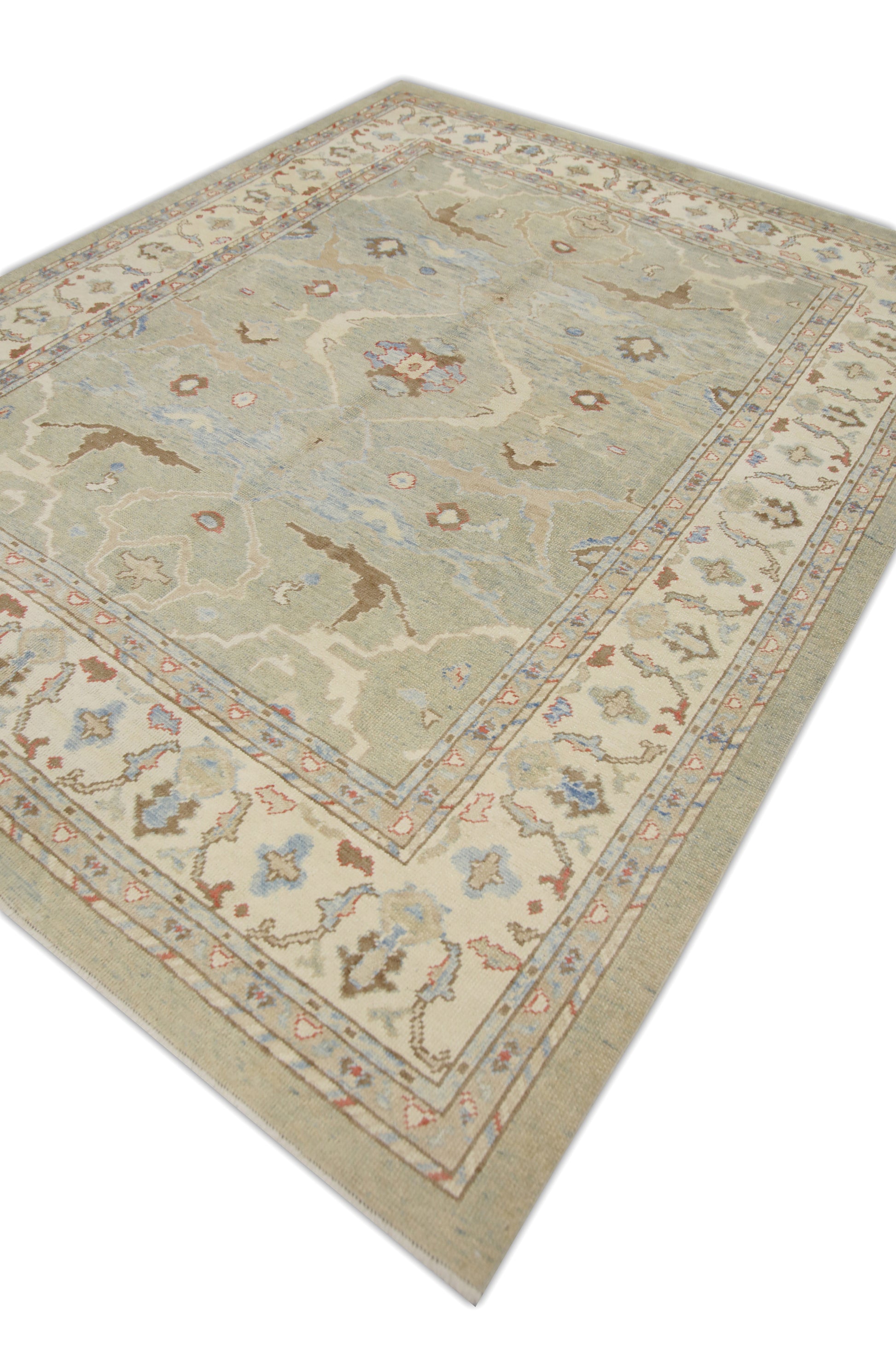 Turkish Oushak Rug 8'3" x 10'7" #2046