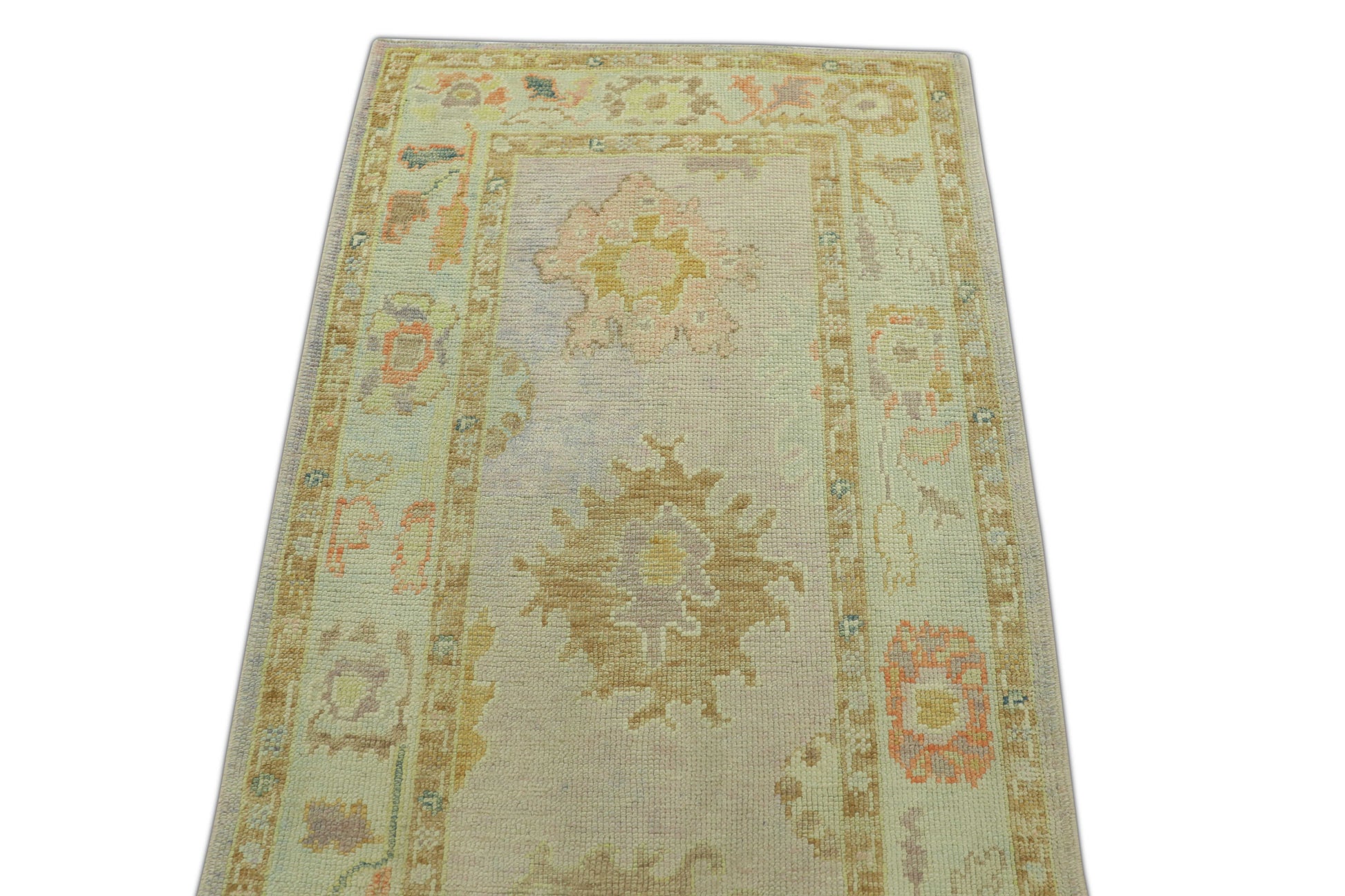 Turkish Oushak Rug 3' x 10'8" #1500