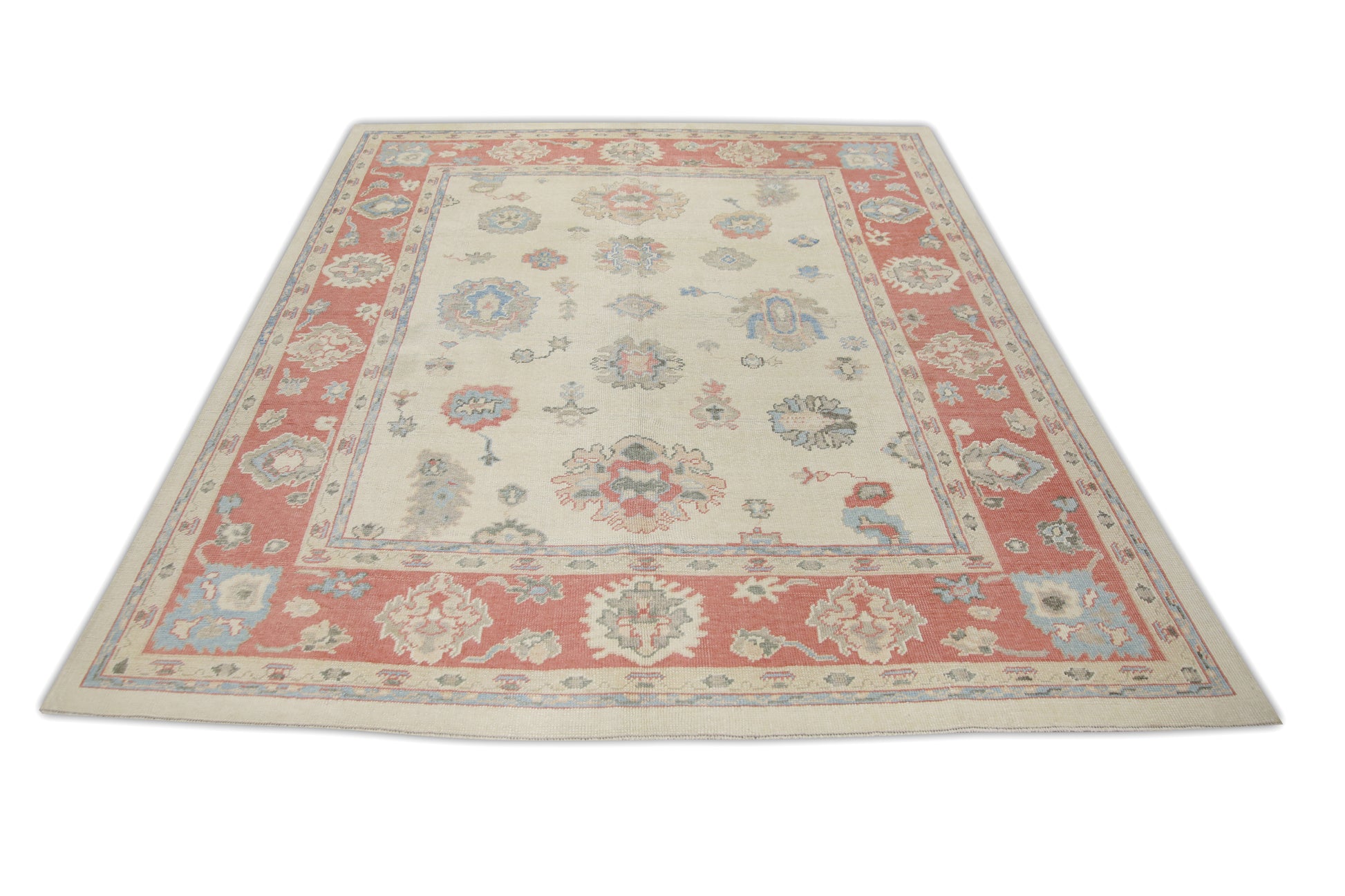 Turkish Oushak Rug 8'3" x 9'9" #1048
