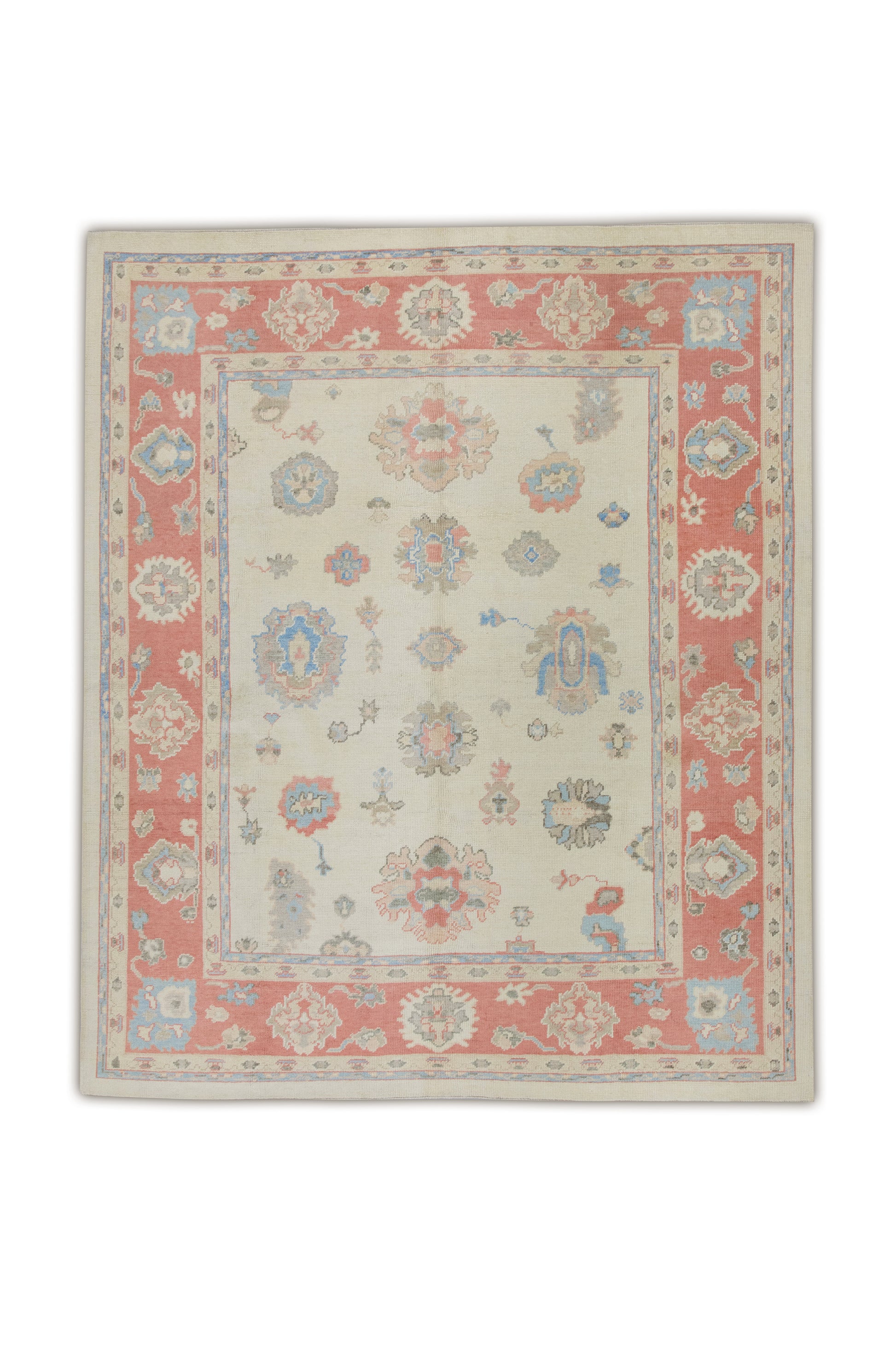 Turkish Oushak Rug 8'3" x 9'9" #1048