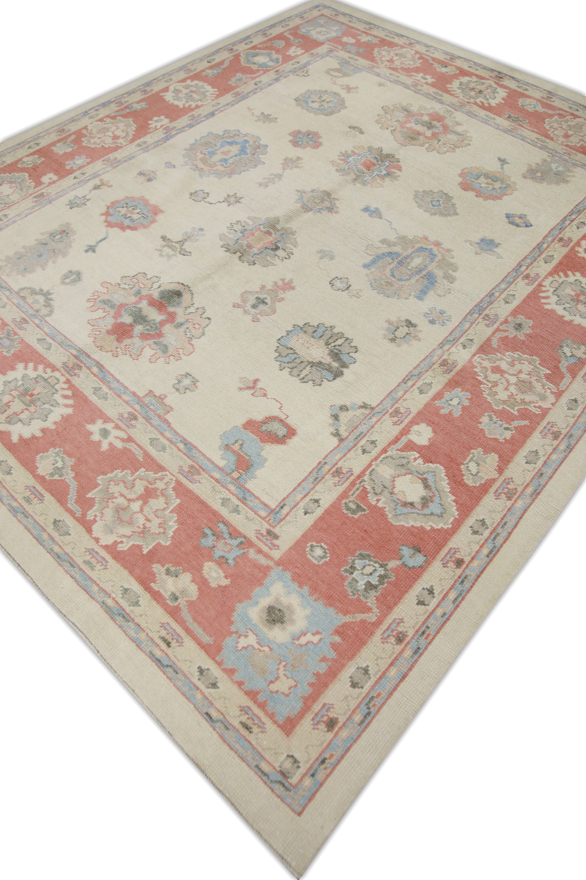 Turkish Oushak Rug 8'3" x 9'9" #1048