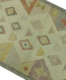 Turkish Oushak Rug 3' x 10'2" #1194