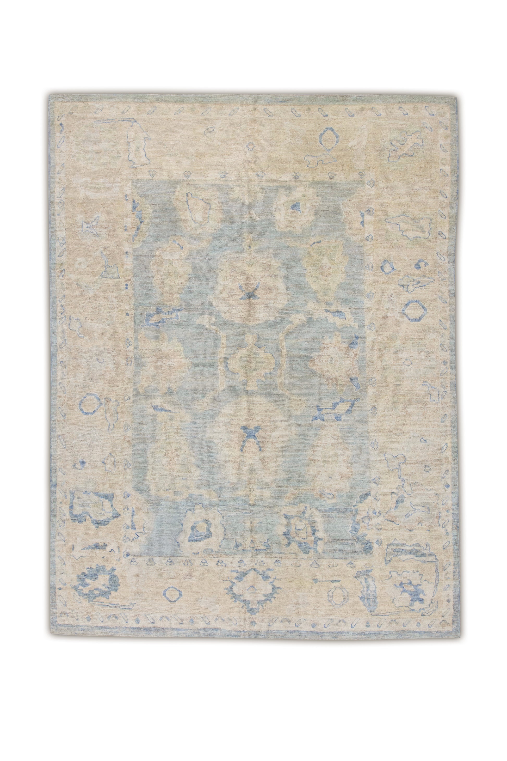 Turkish Oushak Rug 7'10" x 10'8" #7314