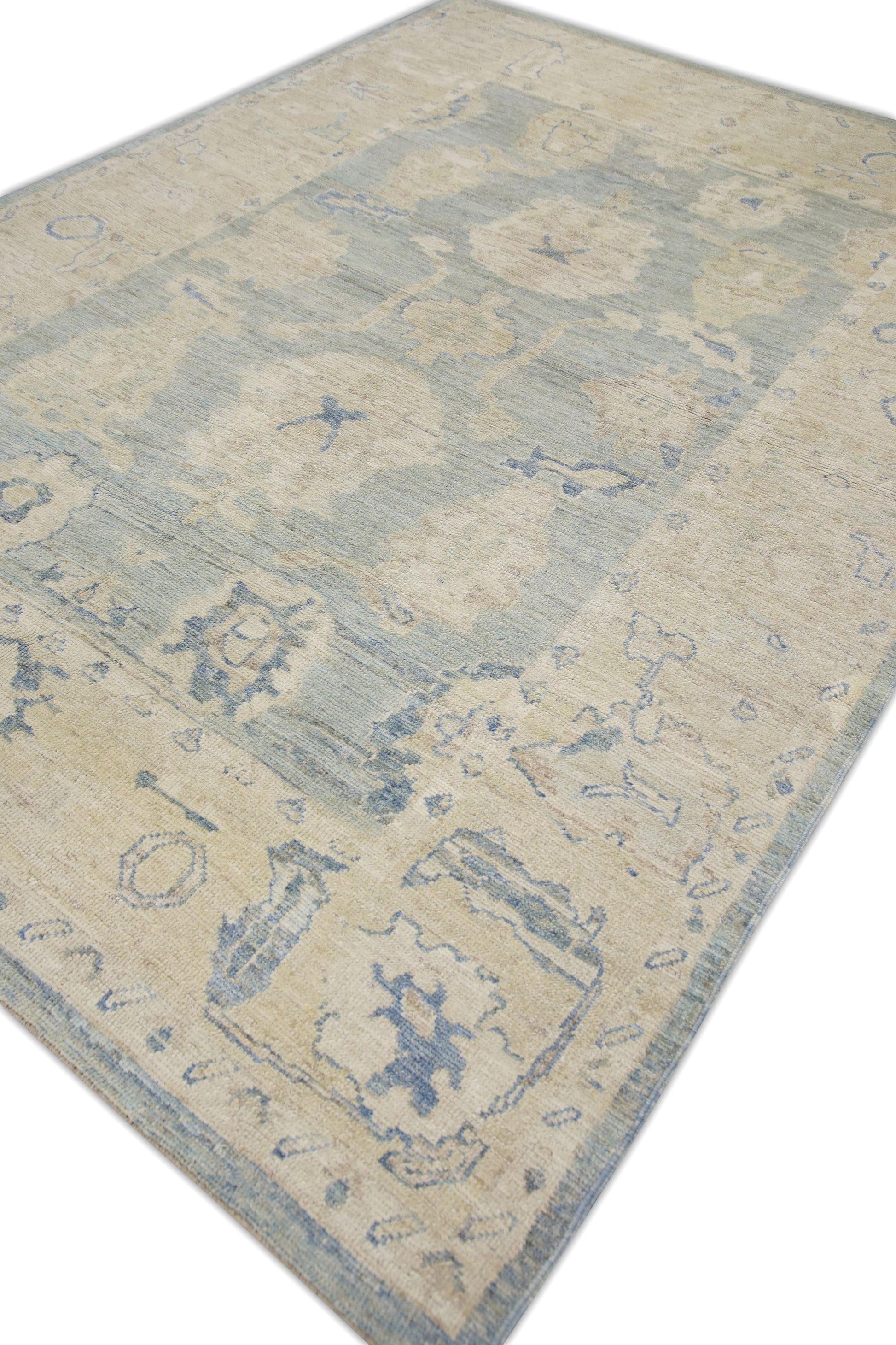 Turkish Oushak Rug 7'10" x 10'8" #7314