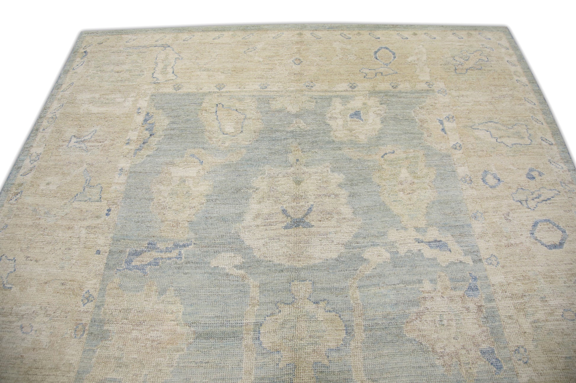 Turkish Oushak Rug 7'10" x 10'8" #7314