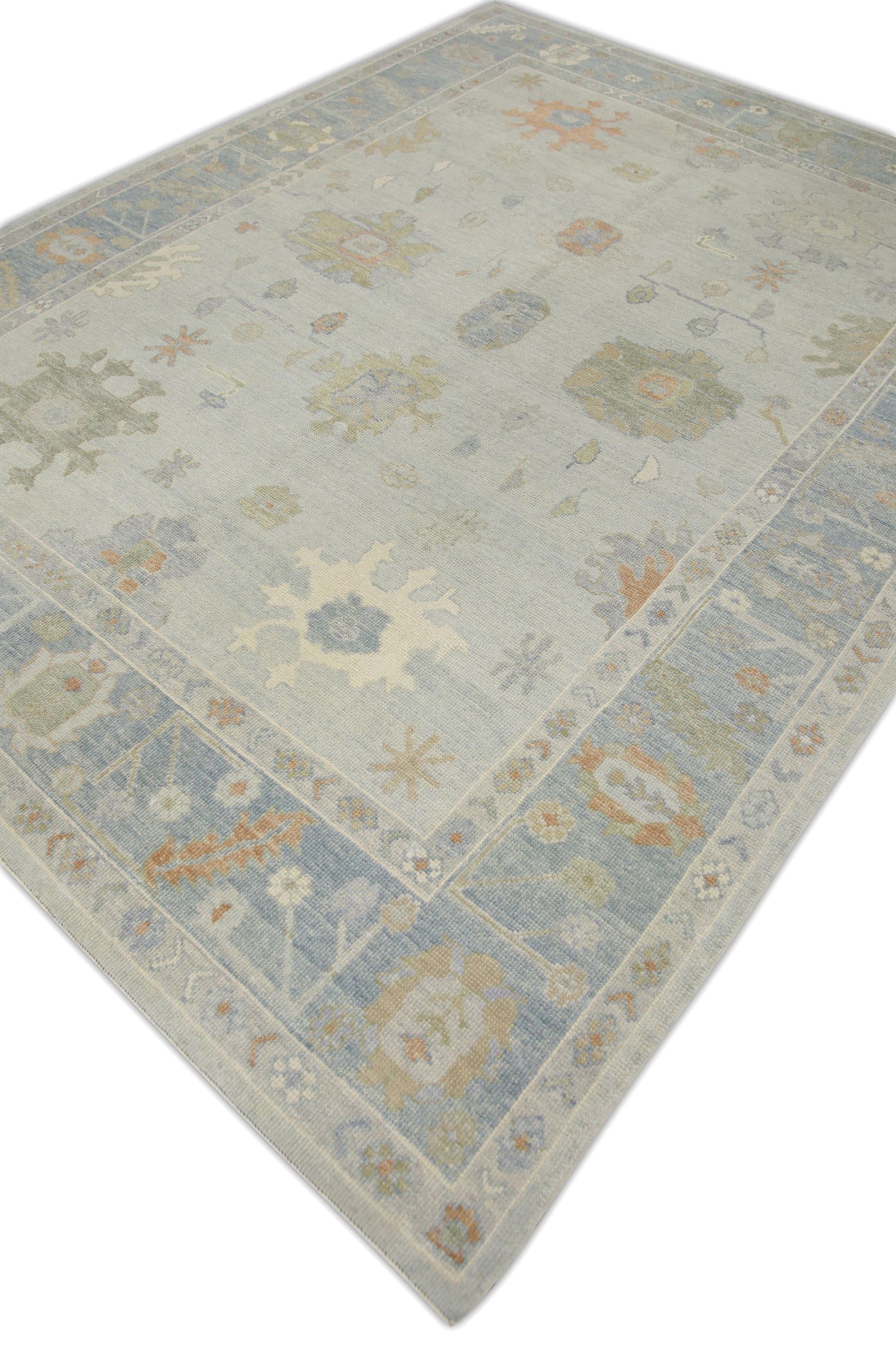 Turkish Oushak Rug 8'4" x 10'9" #7318