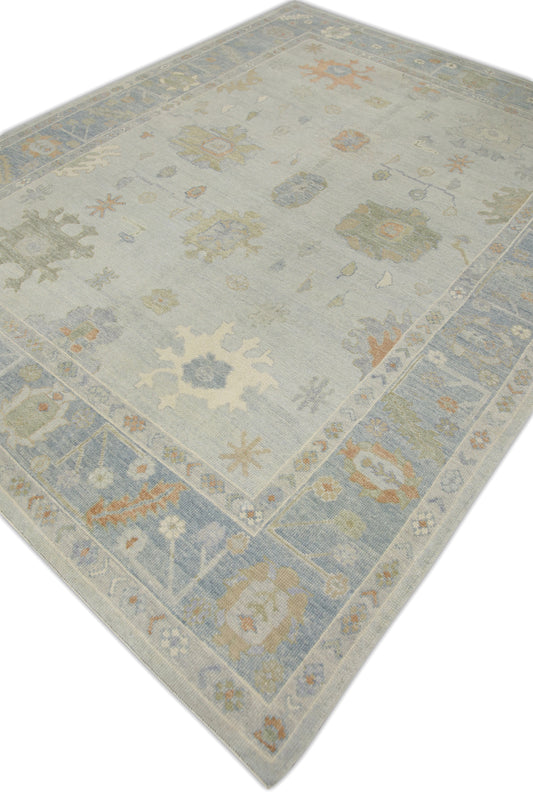 Turkish Oushak Rug 8'4" x 10'9" #7318