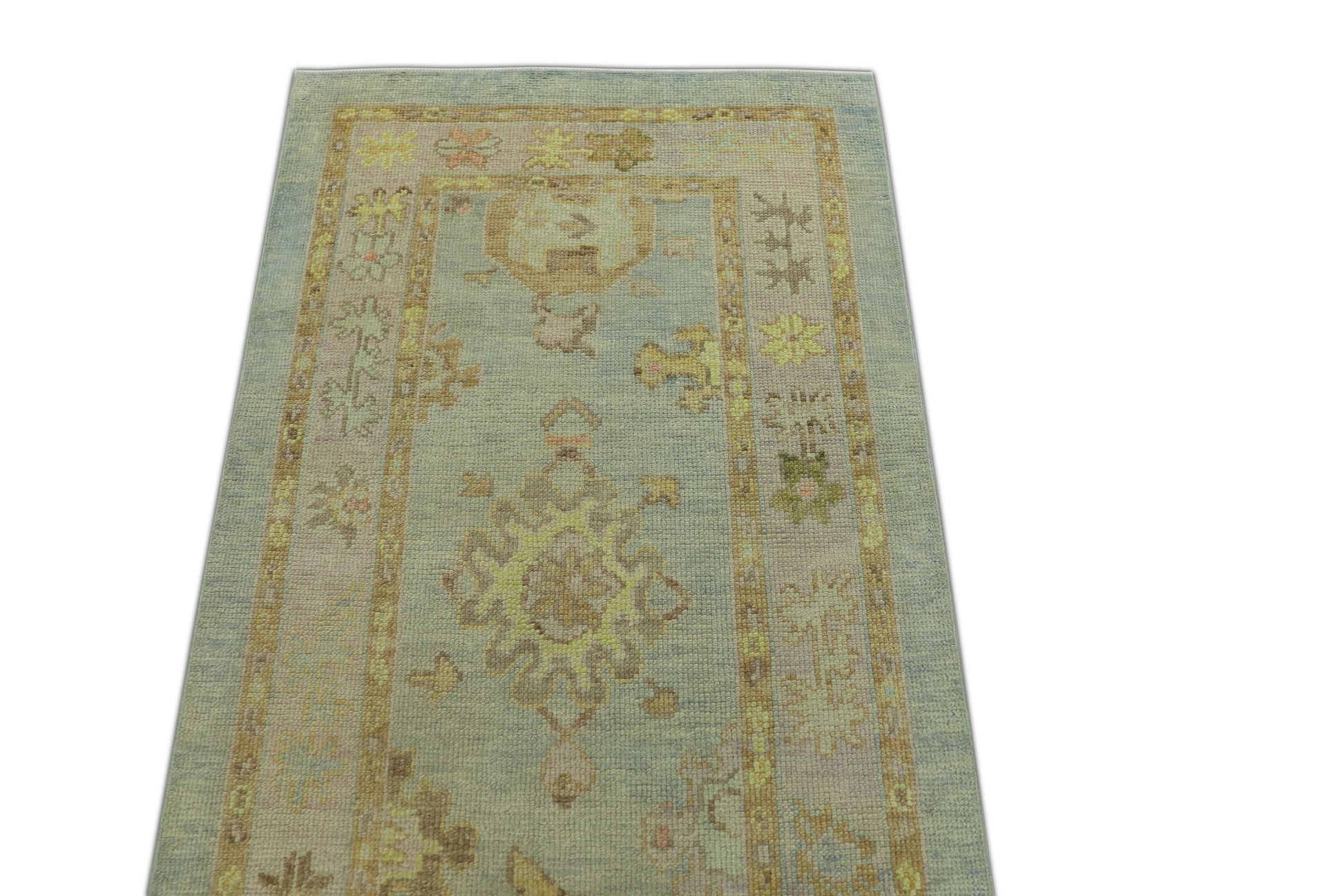 Turkish Oushak Rug 2'11" x 11' #1232