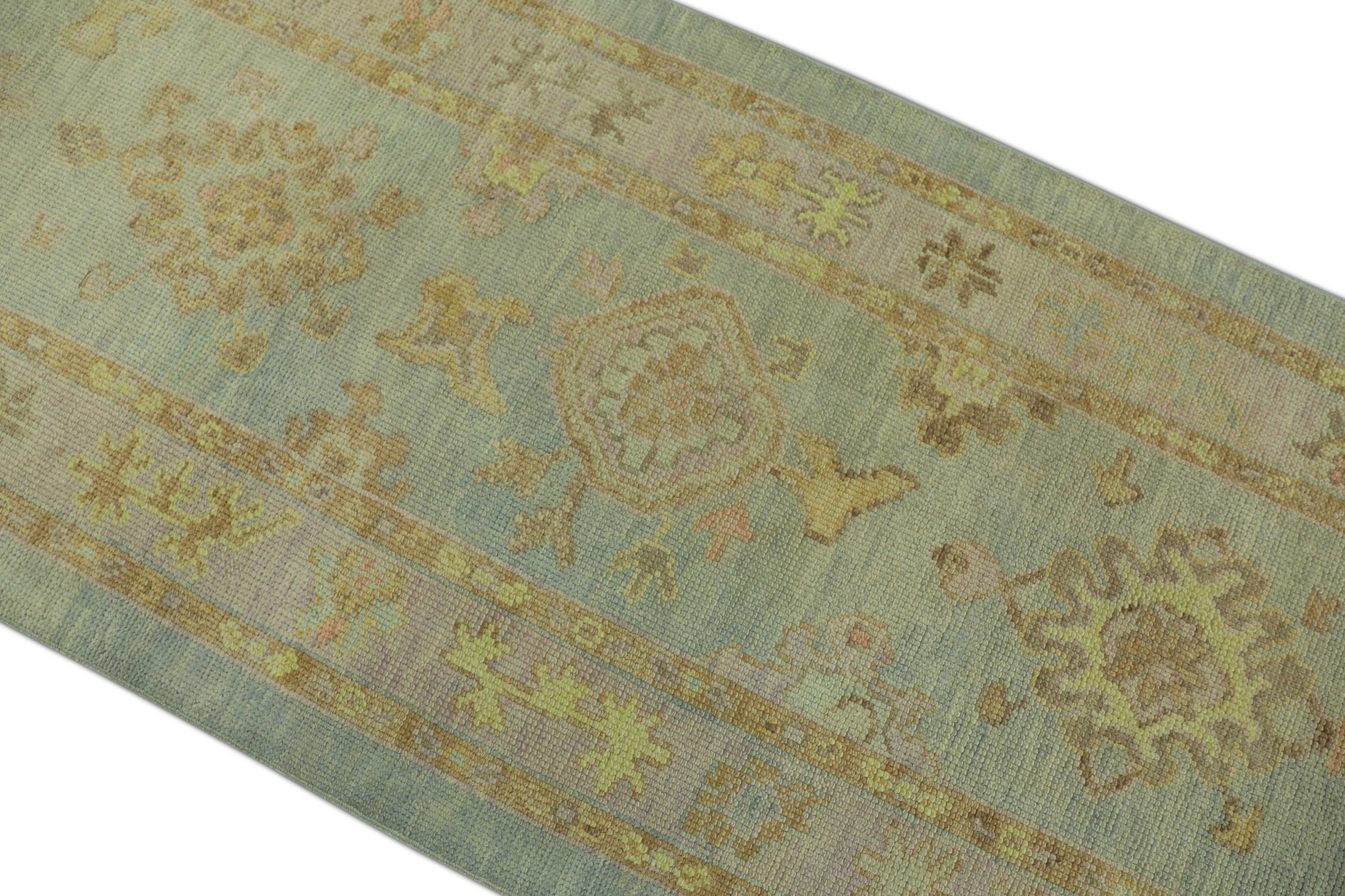 Turkish Oushak Rug 2'11" x 11' #1232