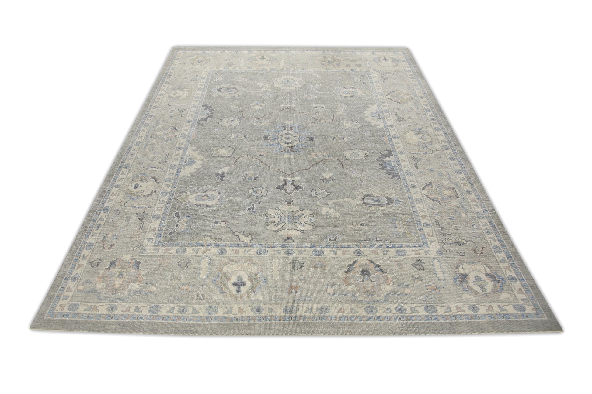 Turkish Oushak Rug 7'9" x 10'1" #7257