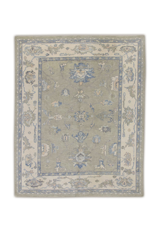 #7257 Turkish Oushak 7'9" x 10'1"