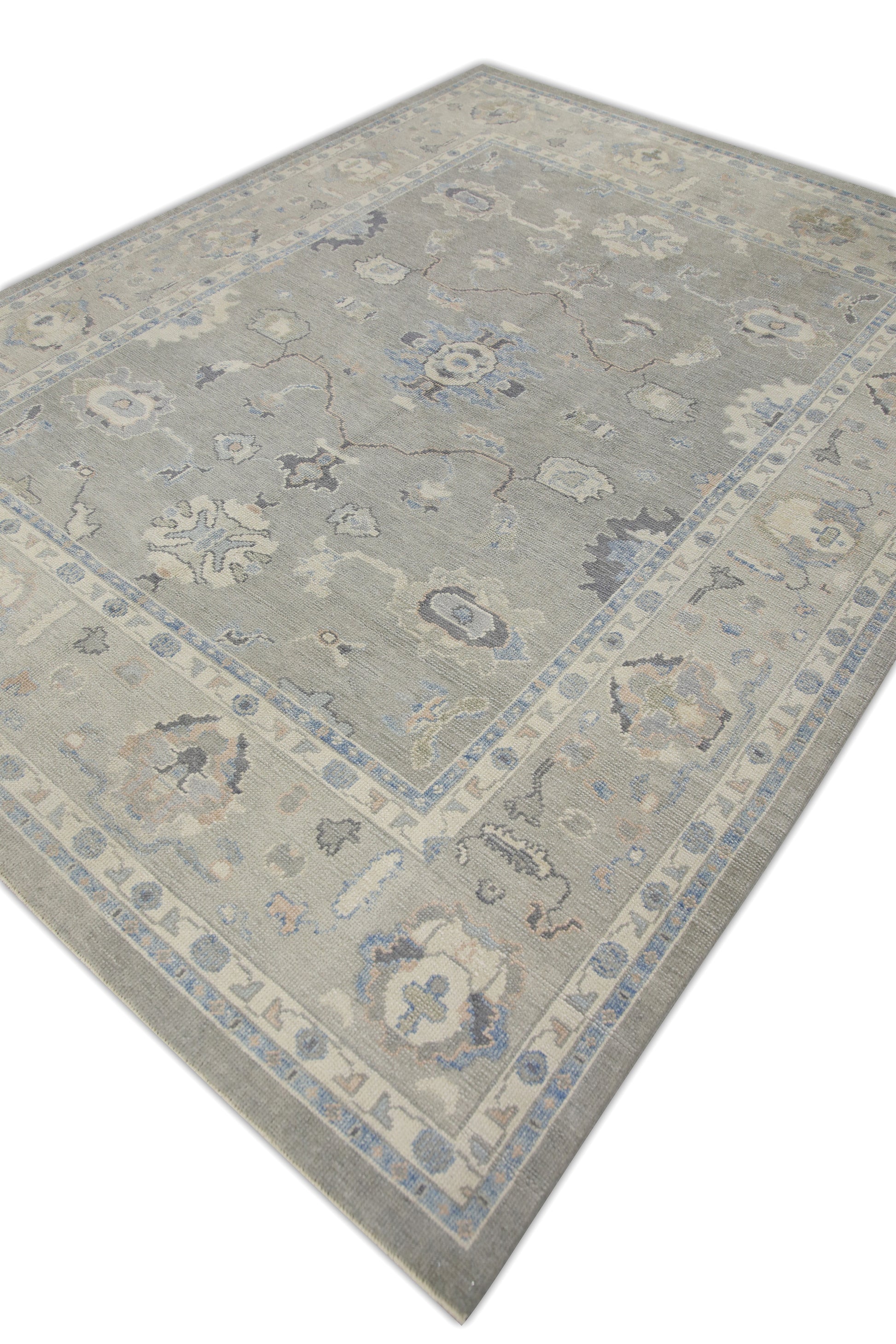 Turkish Oushak Rug 7'9" x 10'1" #7257