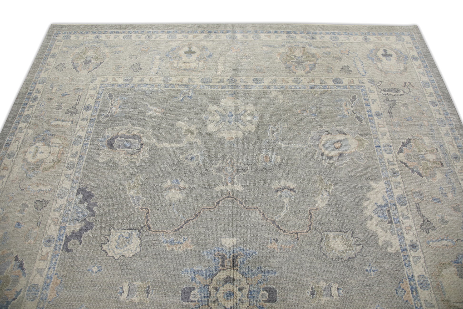 Turkish Oushak Rug 7'9" x 10'1" #7257