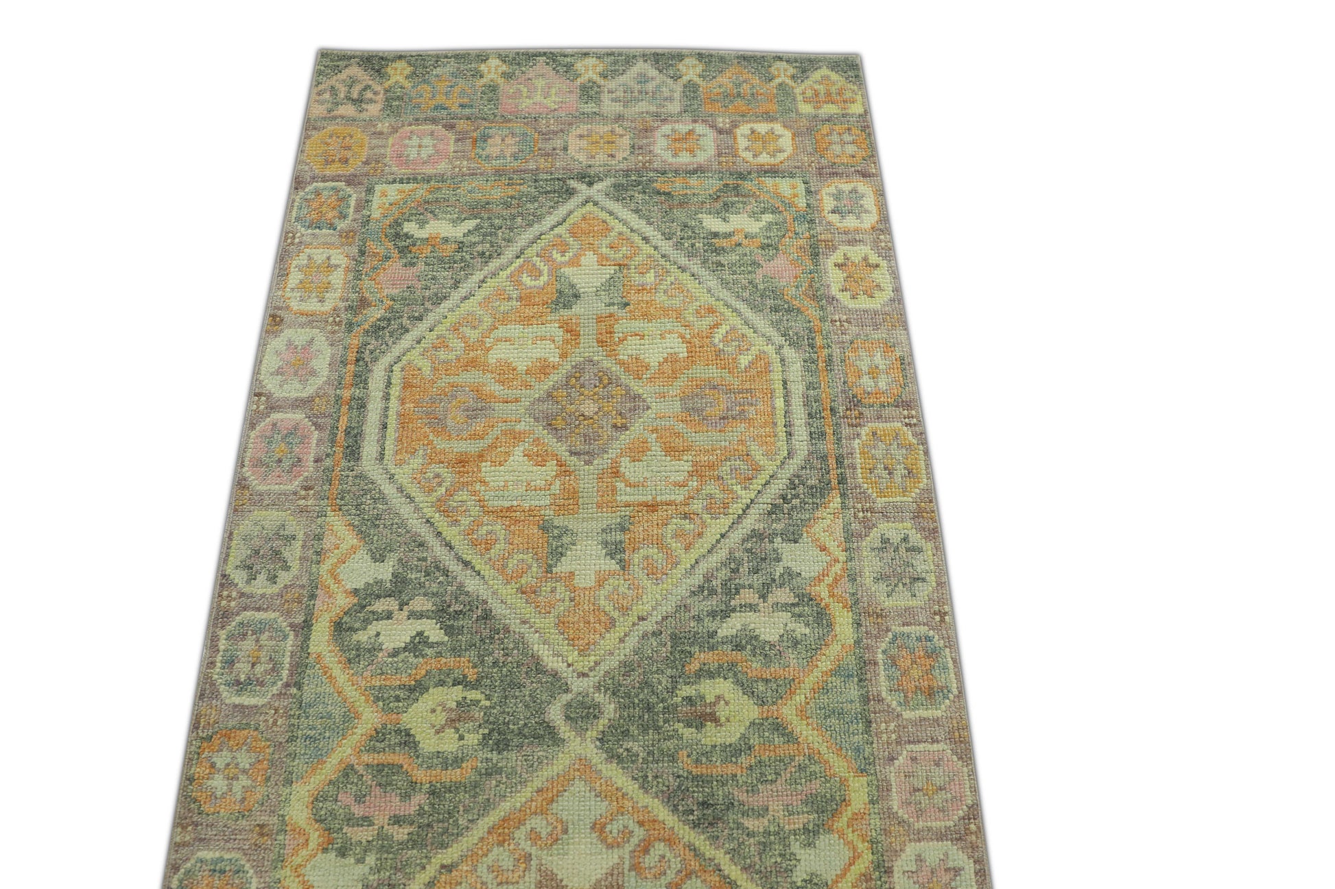 Turkish Oushak Rug 2'9" x 13'3" #1152