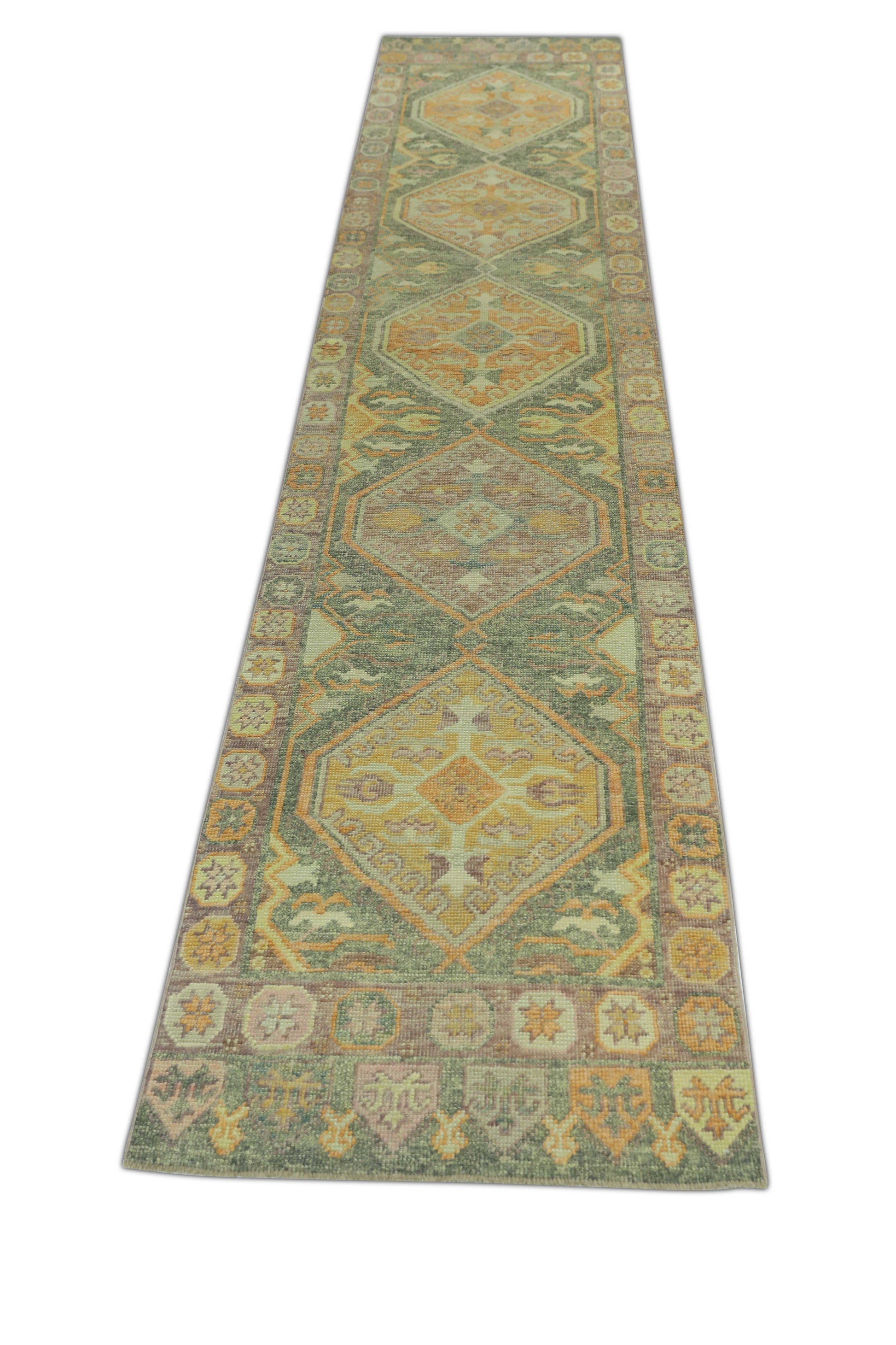Turkish Oushak Rug 2'9" x 13'3" #1152