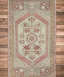 Oriental Hand Knotted Vintage Turkish Mini Rug 1'7" x 3'1" #8588