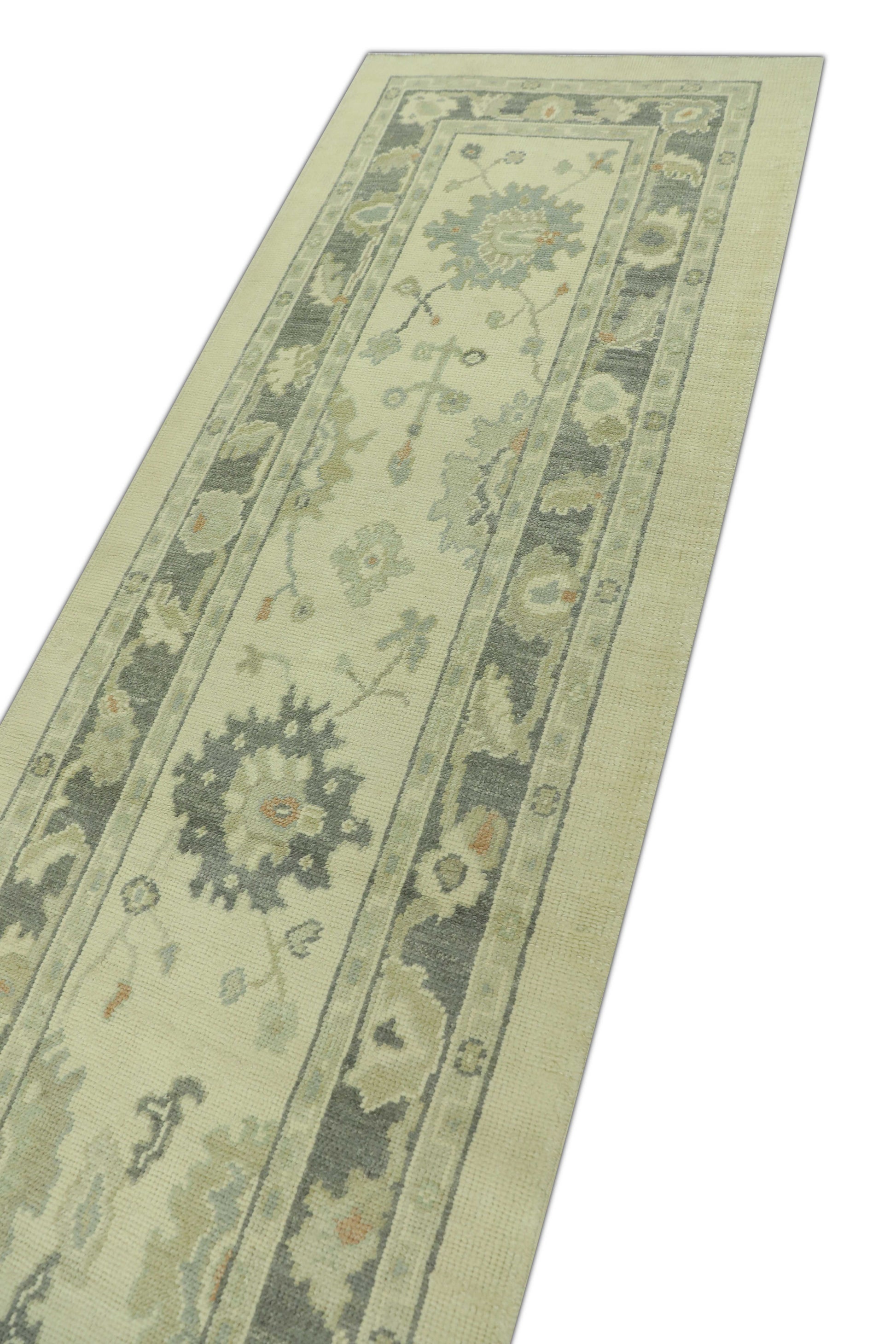 Turkish Oushak Rug 2'11" x 10'1" #572
