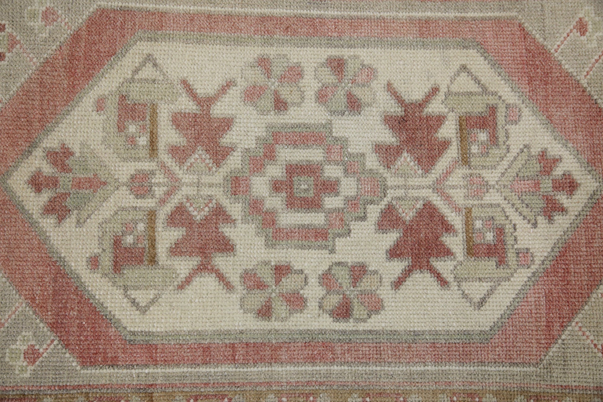 Oriental Hand Knotted Vintage Turkish Mini Rug 1'7" x 3'1" #8588