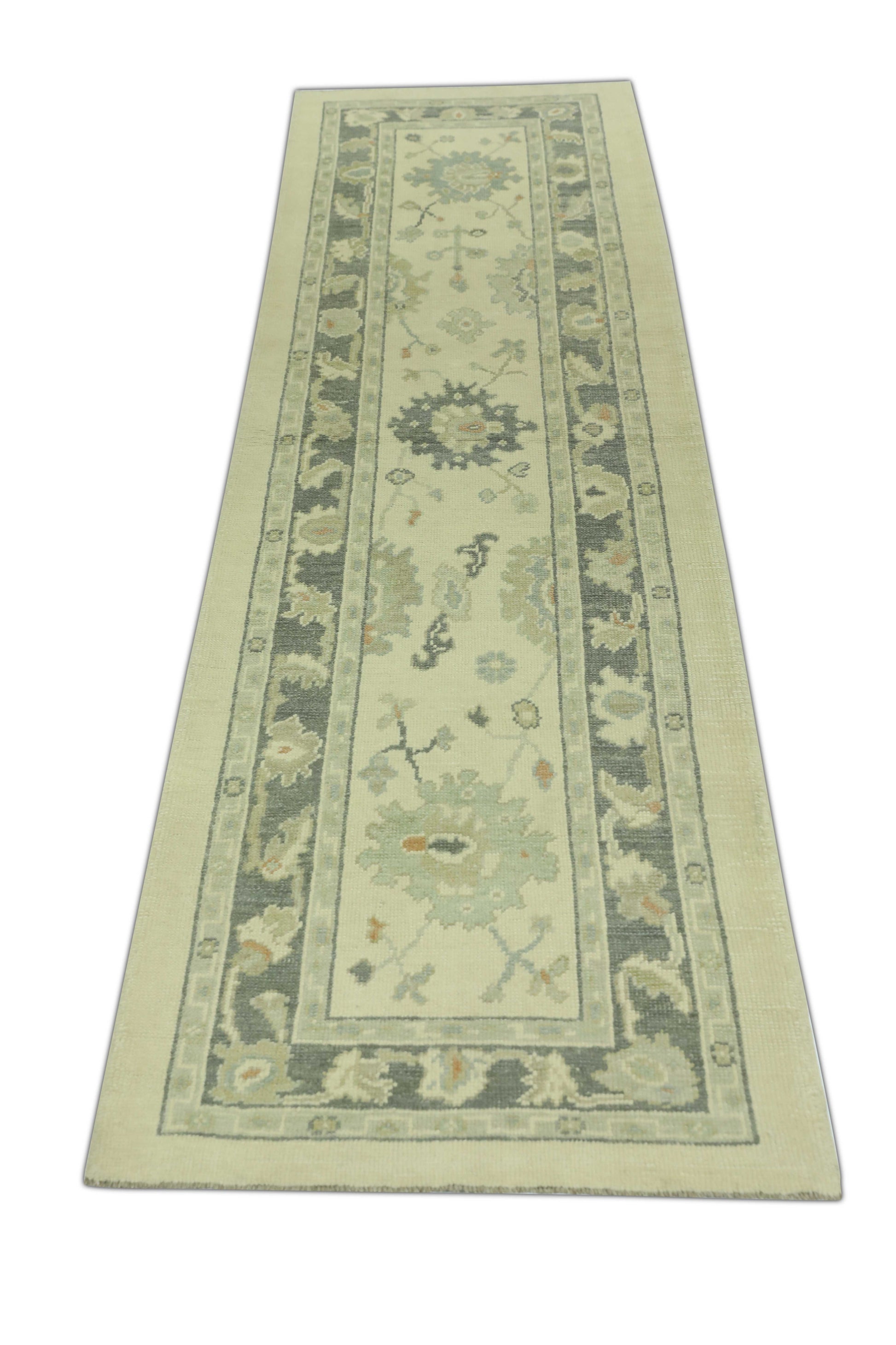 Turkish Oushak Rug 2'11" x 10'1" #572