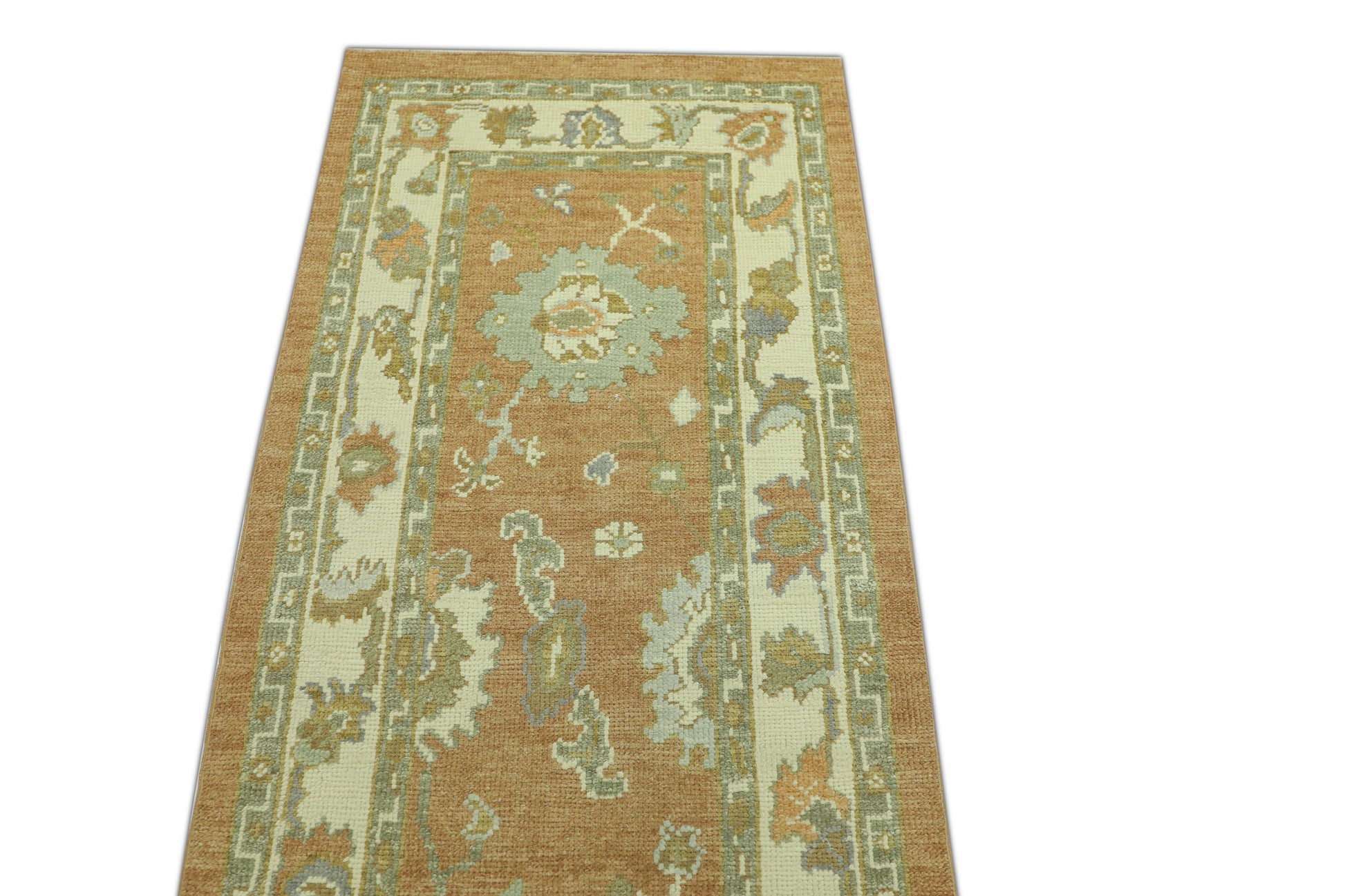 Turkish Oushak Rug 2'7" x 12'1" #606