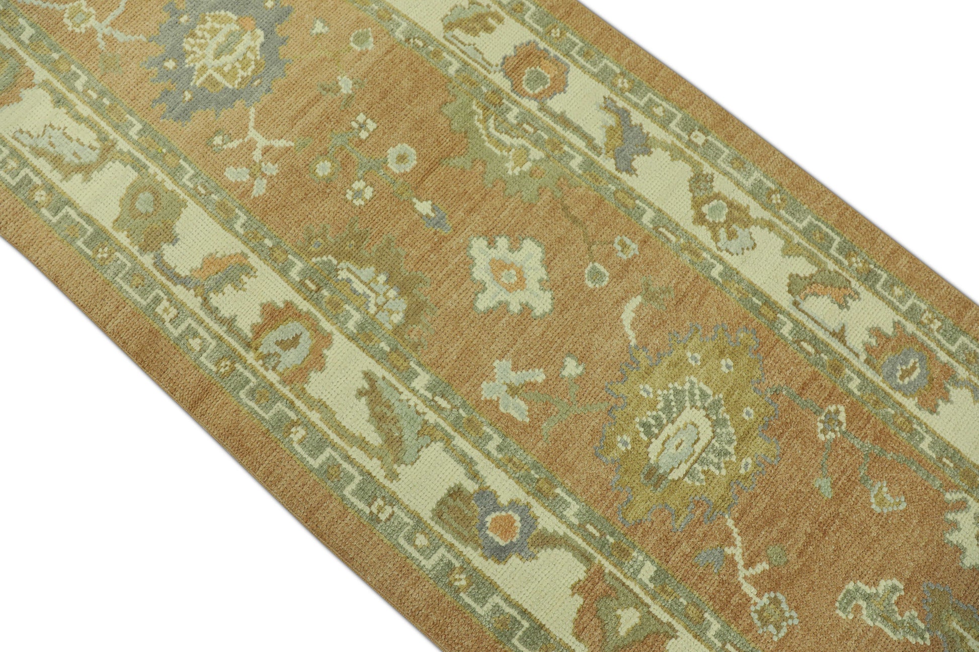 Turkish Oushak Rug 2'7" x 12'1" #606