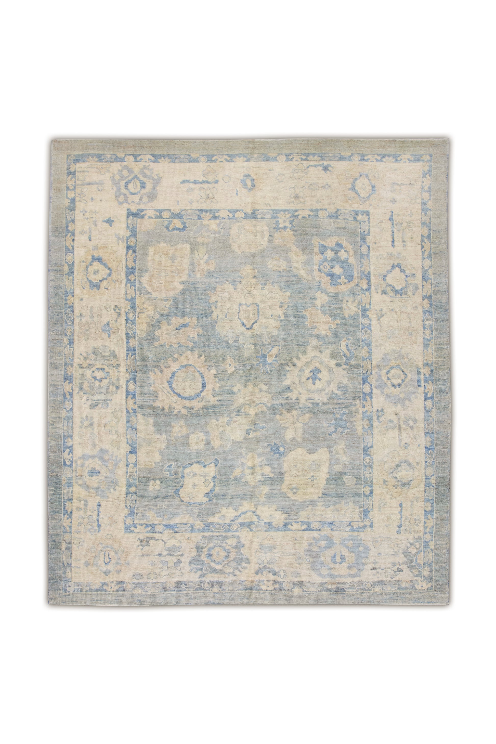 Turkish Oushak Rug 8'9" x 10'2" #7316