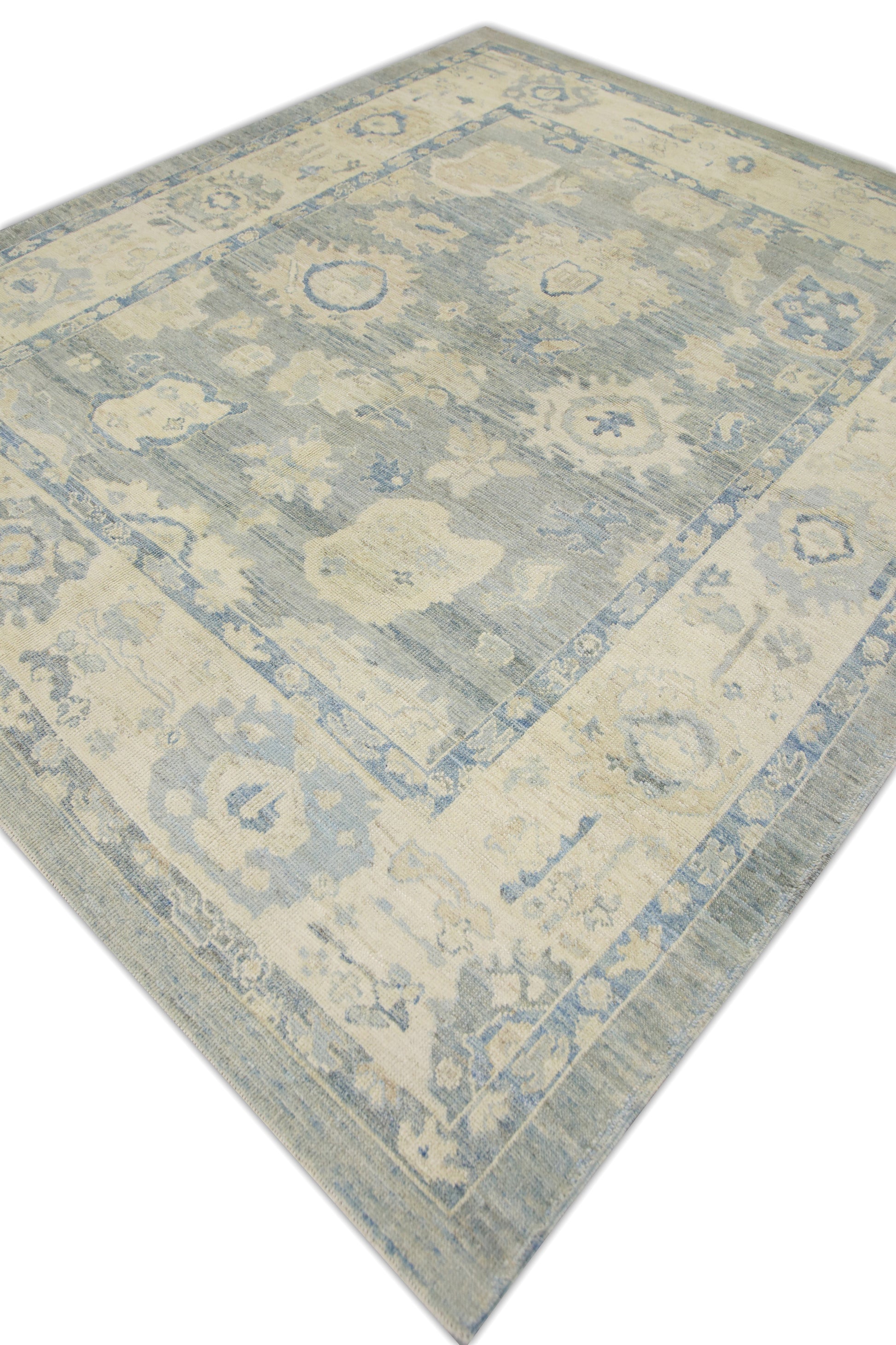 Turkish Oushak Rug 8'9" x 10'2" #7316