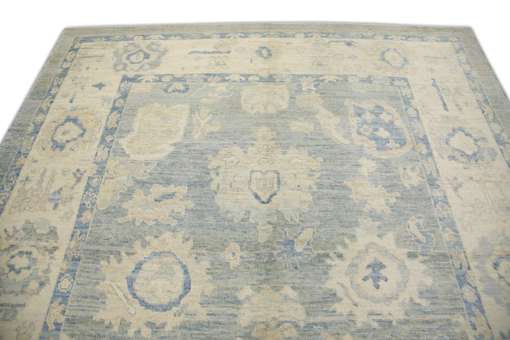 Turkish Oushak Rug 8'9" x 10'2" #7316